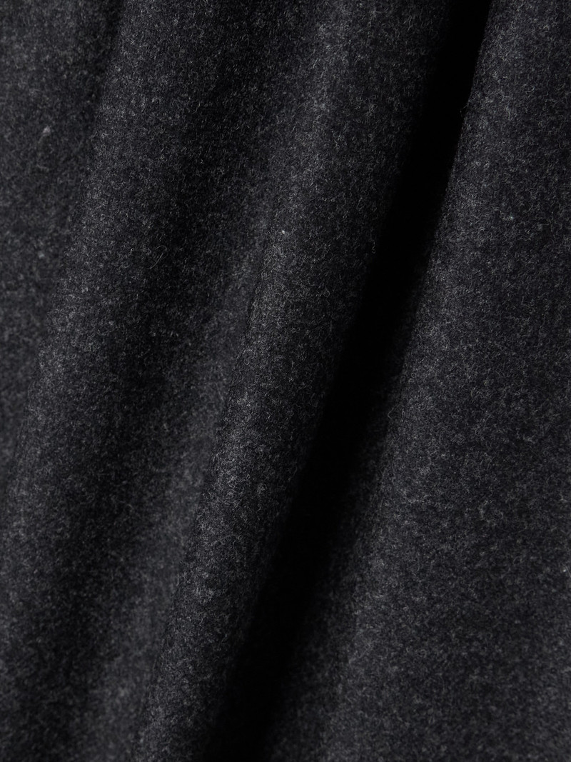Casile Pleated Wool-flannel Tapered Pants 5
