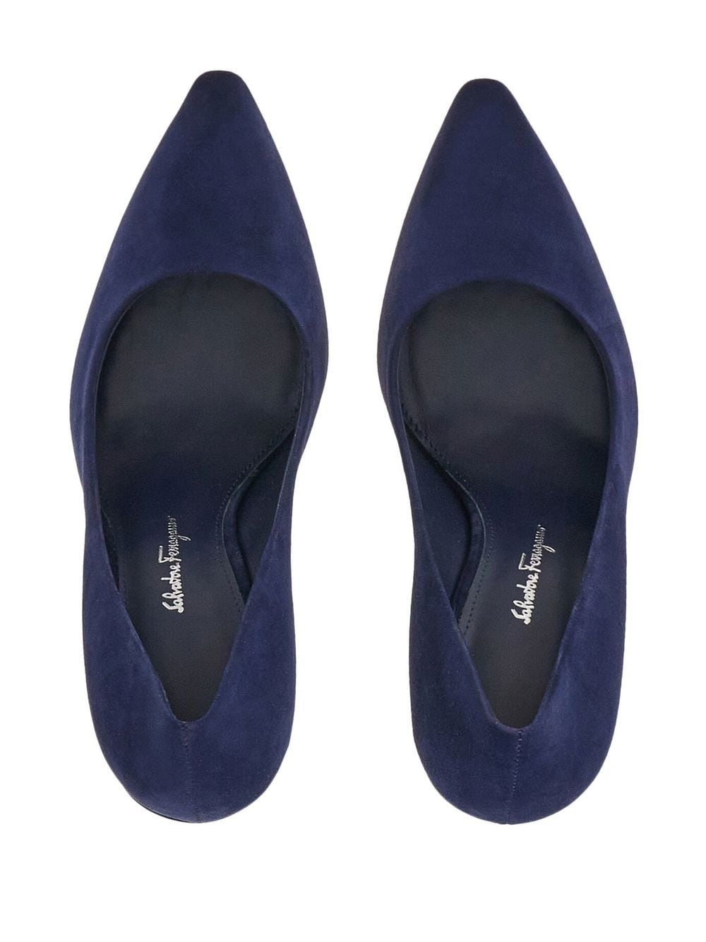 105mm suede pump shoes - 4