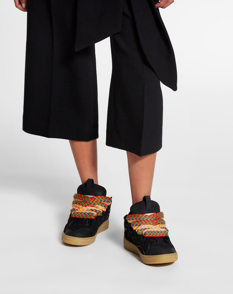 Lanvin LEATHER CURB SNEAKERS outlook