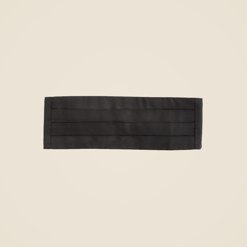 Silk cummerbund 1