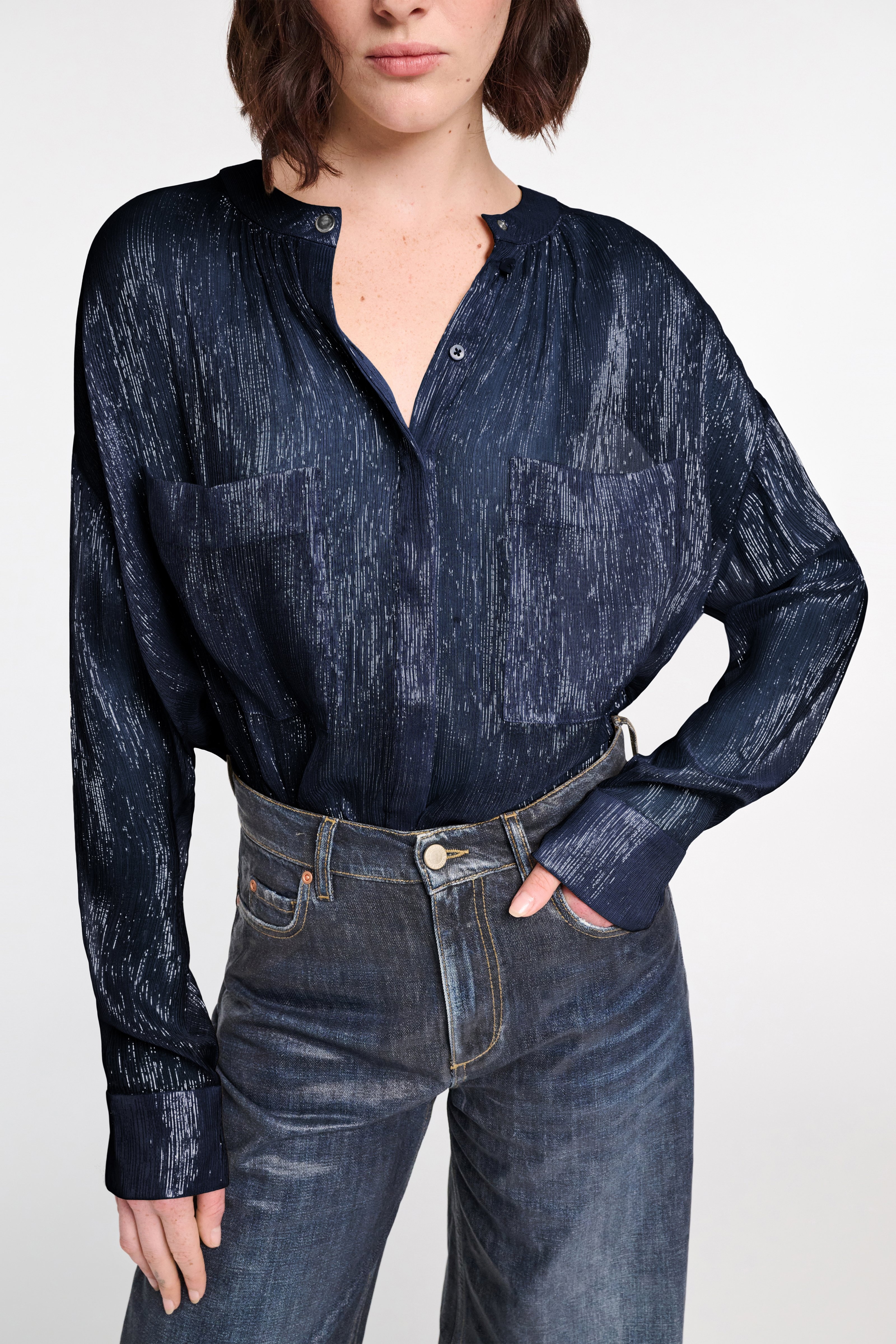 SHIMMERING SHINE blouse - 4