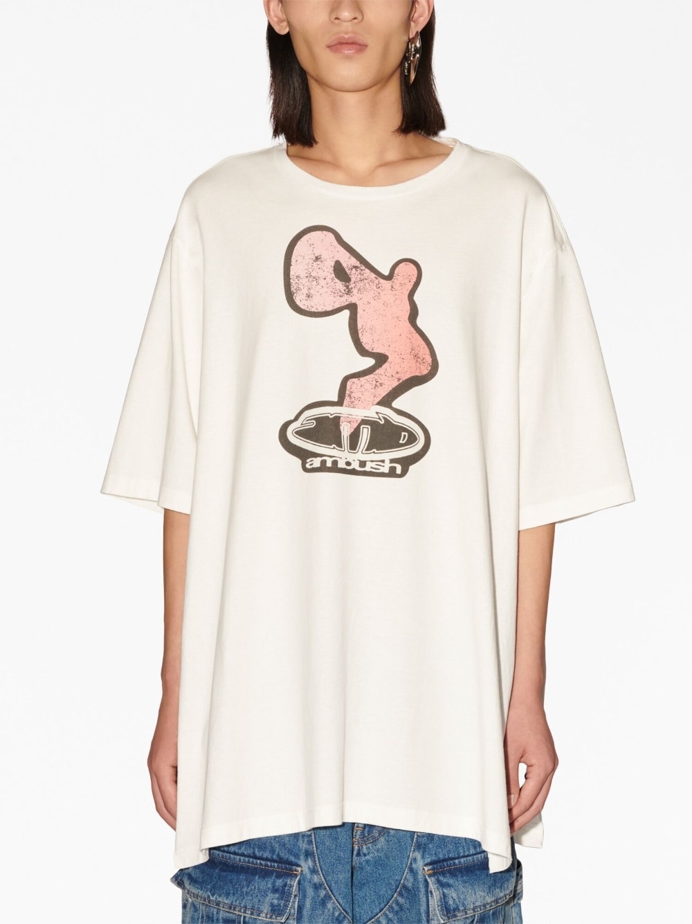 graphic-print cotton T-shirt - 4