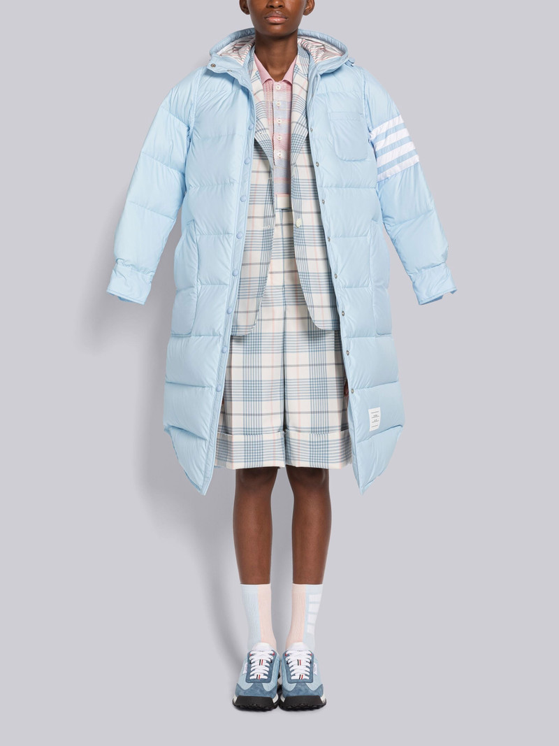 Ultra Light Nylon 4-Bar Hooded Down Shirtdress 4