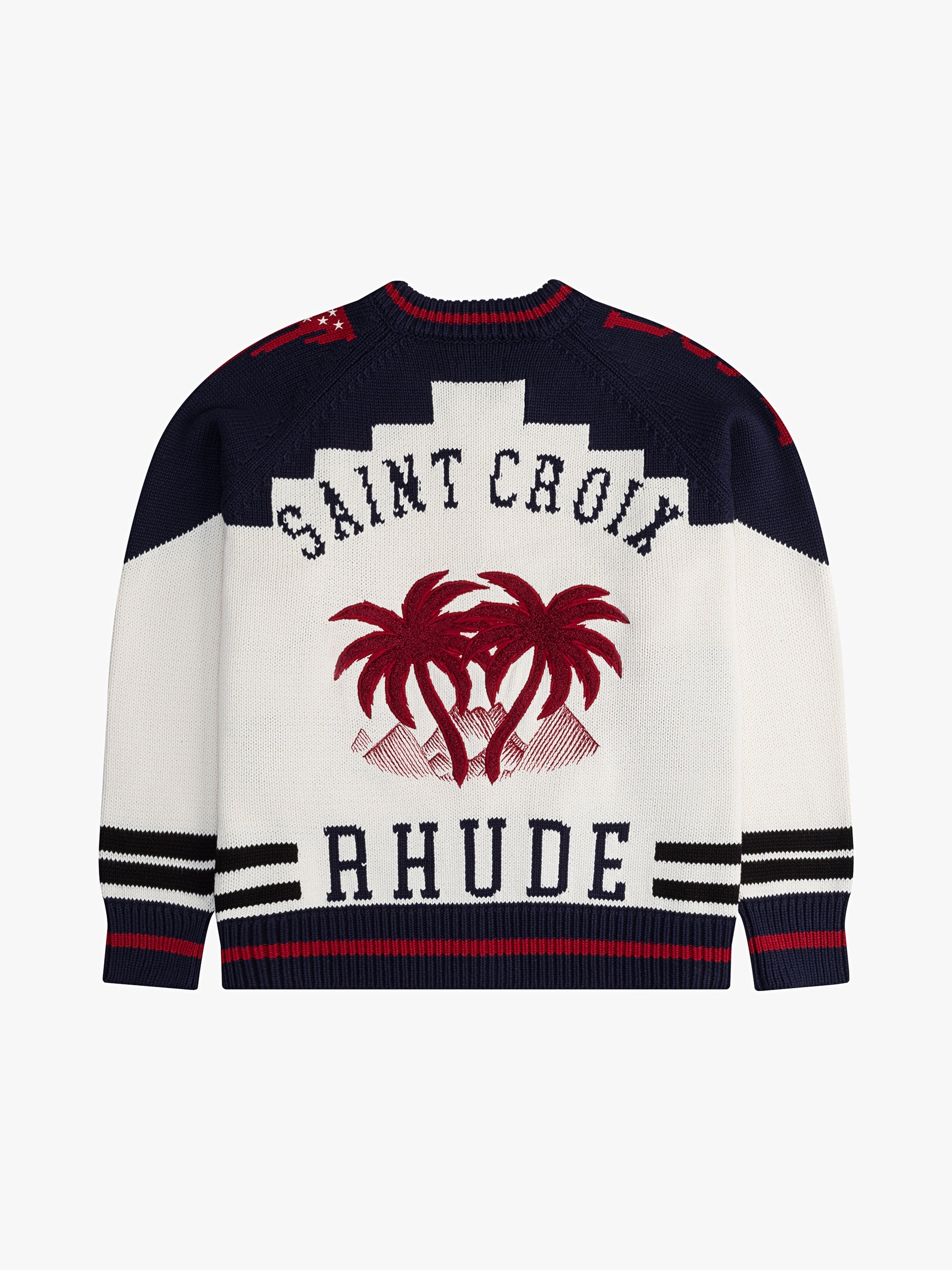RHUDE ST. CROIX KNIT ZIP-UP - 2