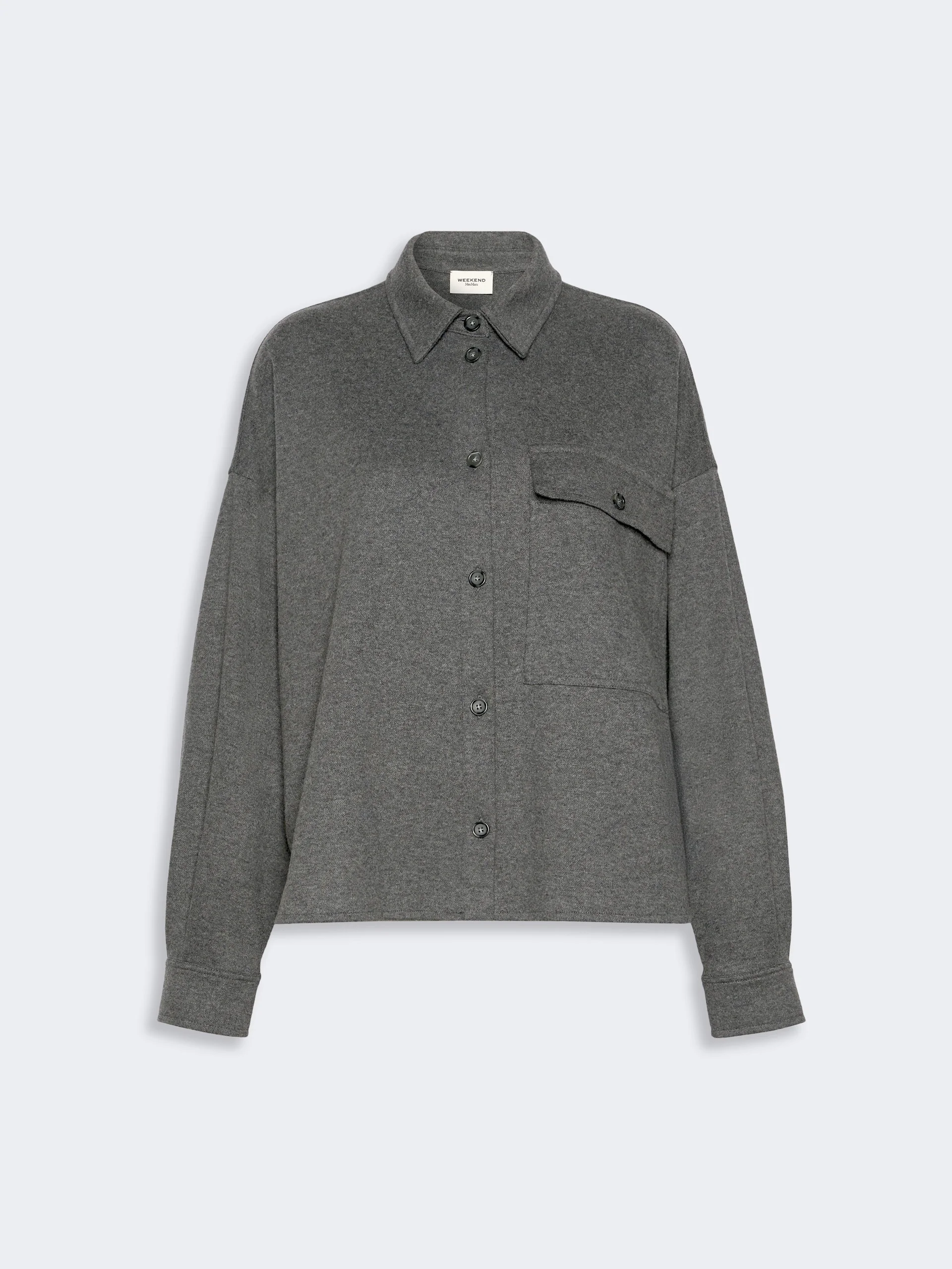 AGIATE Micro jacquard jersey jacket - LIGHT GREY - 1