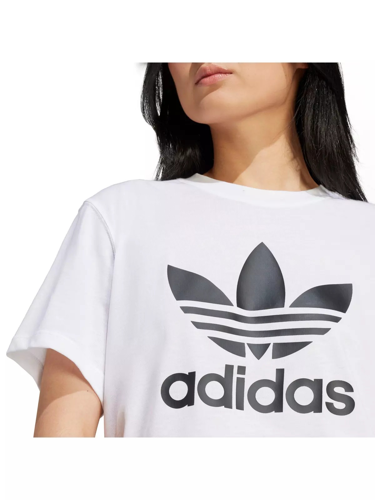 Originals Women's Adicolor Trefoil Boxy Tee -White - 3
