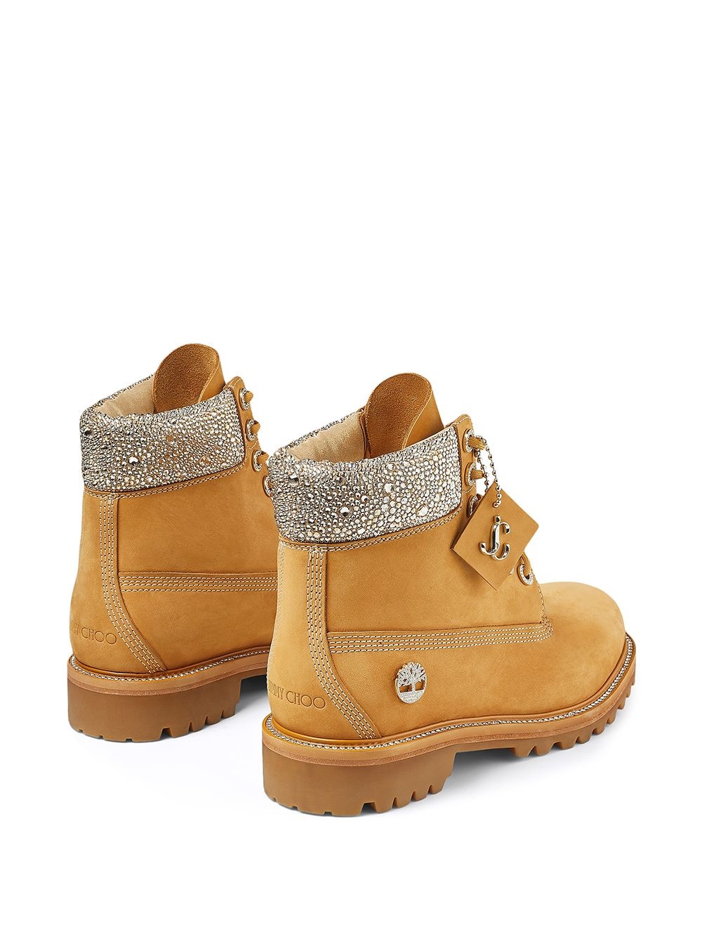 x Timberland crystal-embellished ankle boots - 3