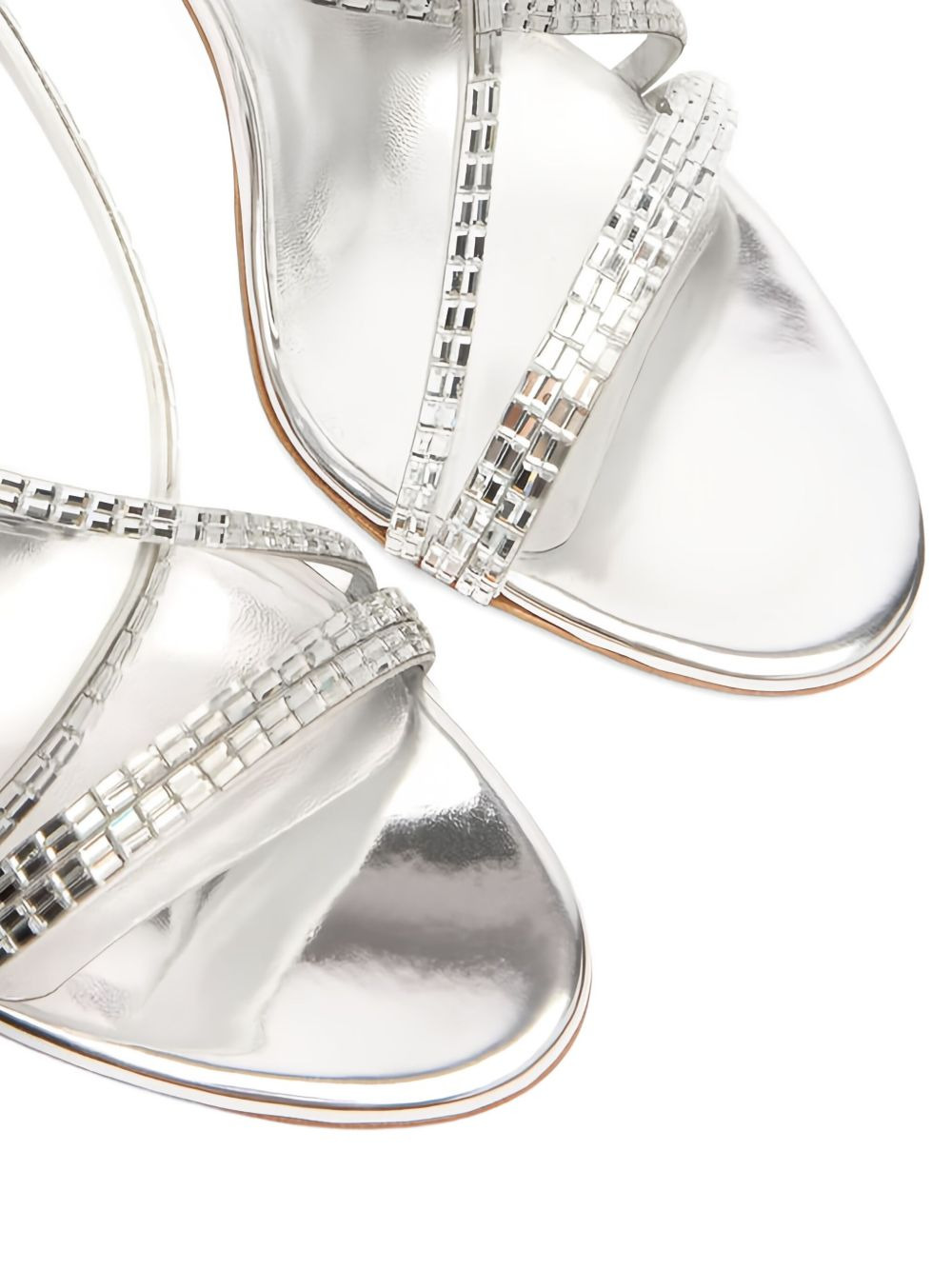 100mm Julia crystal-embellished sandals - 4