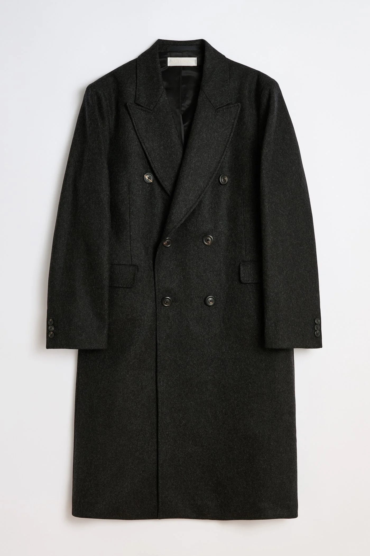 Our Legacy Whale Coat Granite Water Repellent Melton - 1