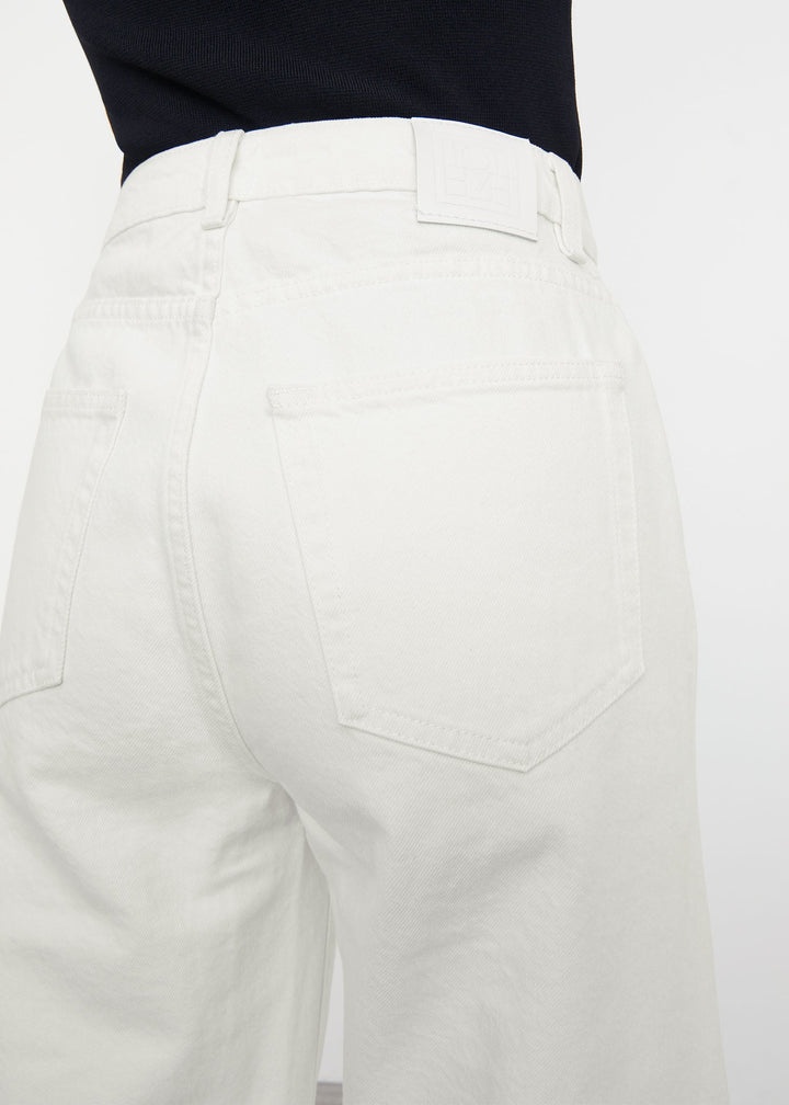 Barrel leg denim off-white - 5