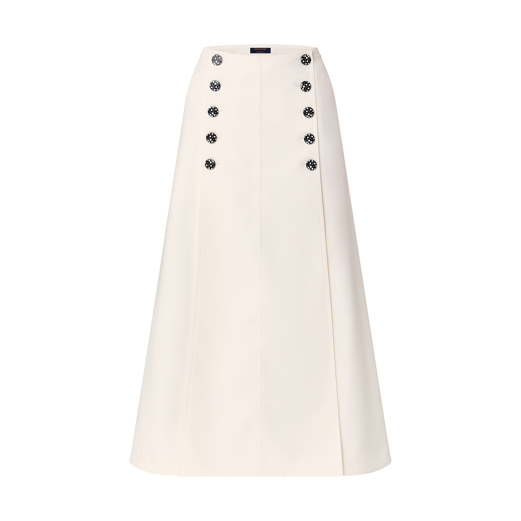 LV x YK Technical Gabardine Midi Skirt - 1