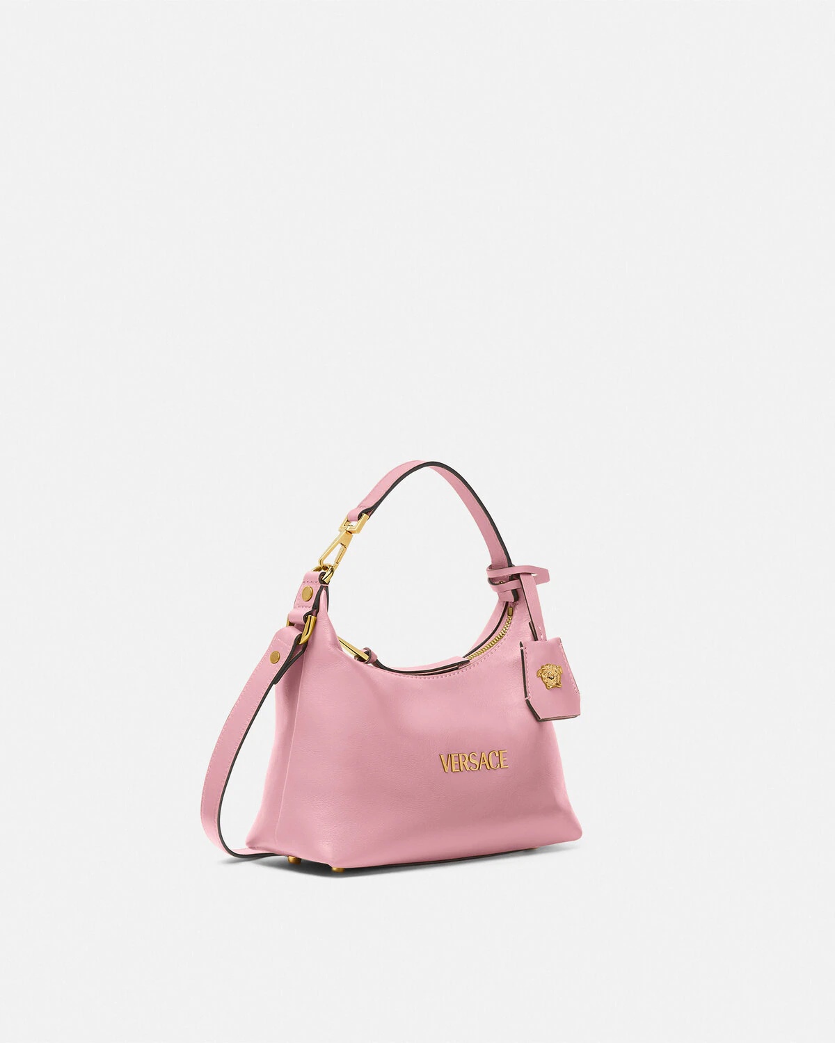 Versace Tag Hobo Handbag - 2