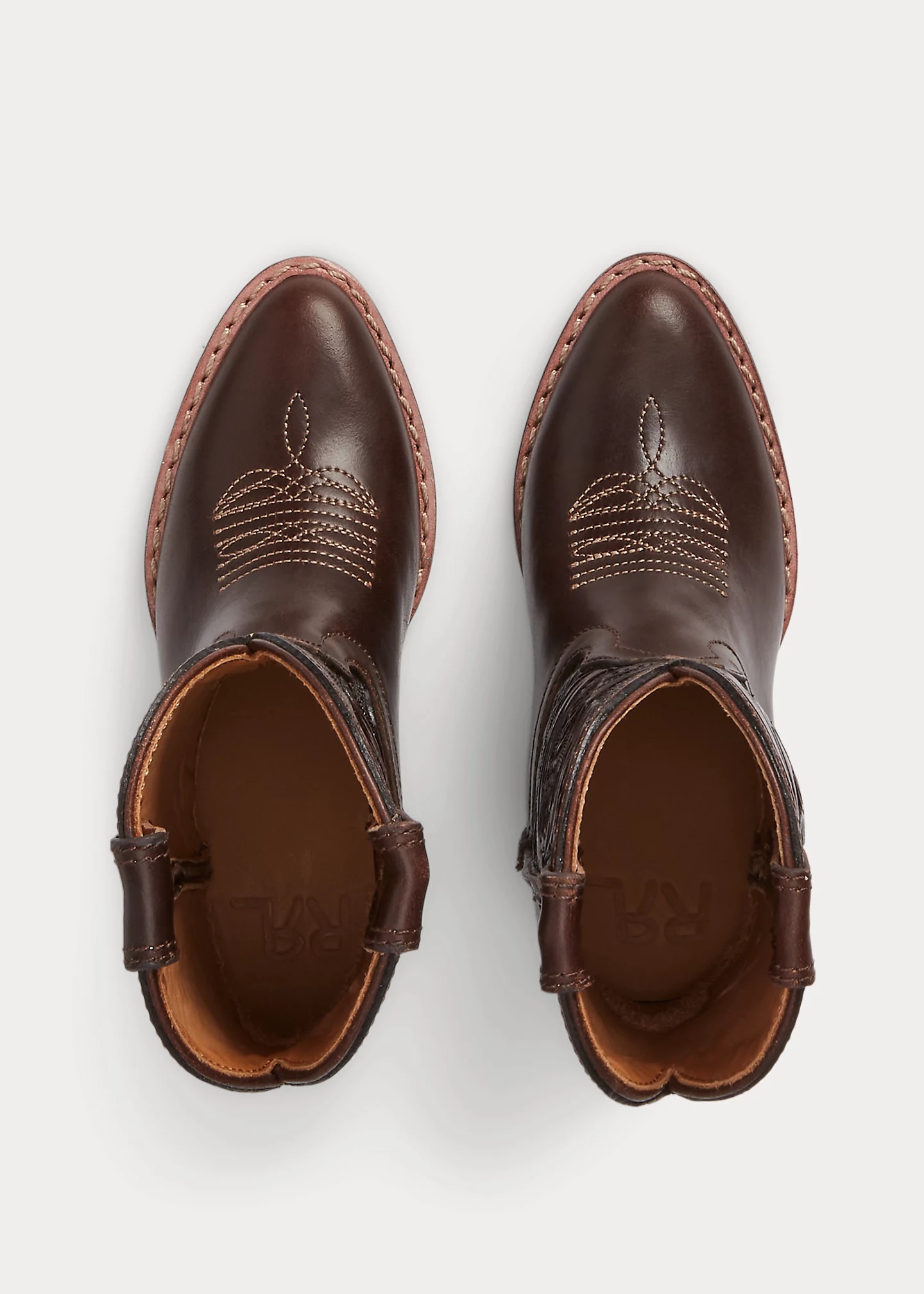 Mini Plainview Hand-Tooled Leather Boot - 3