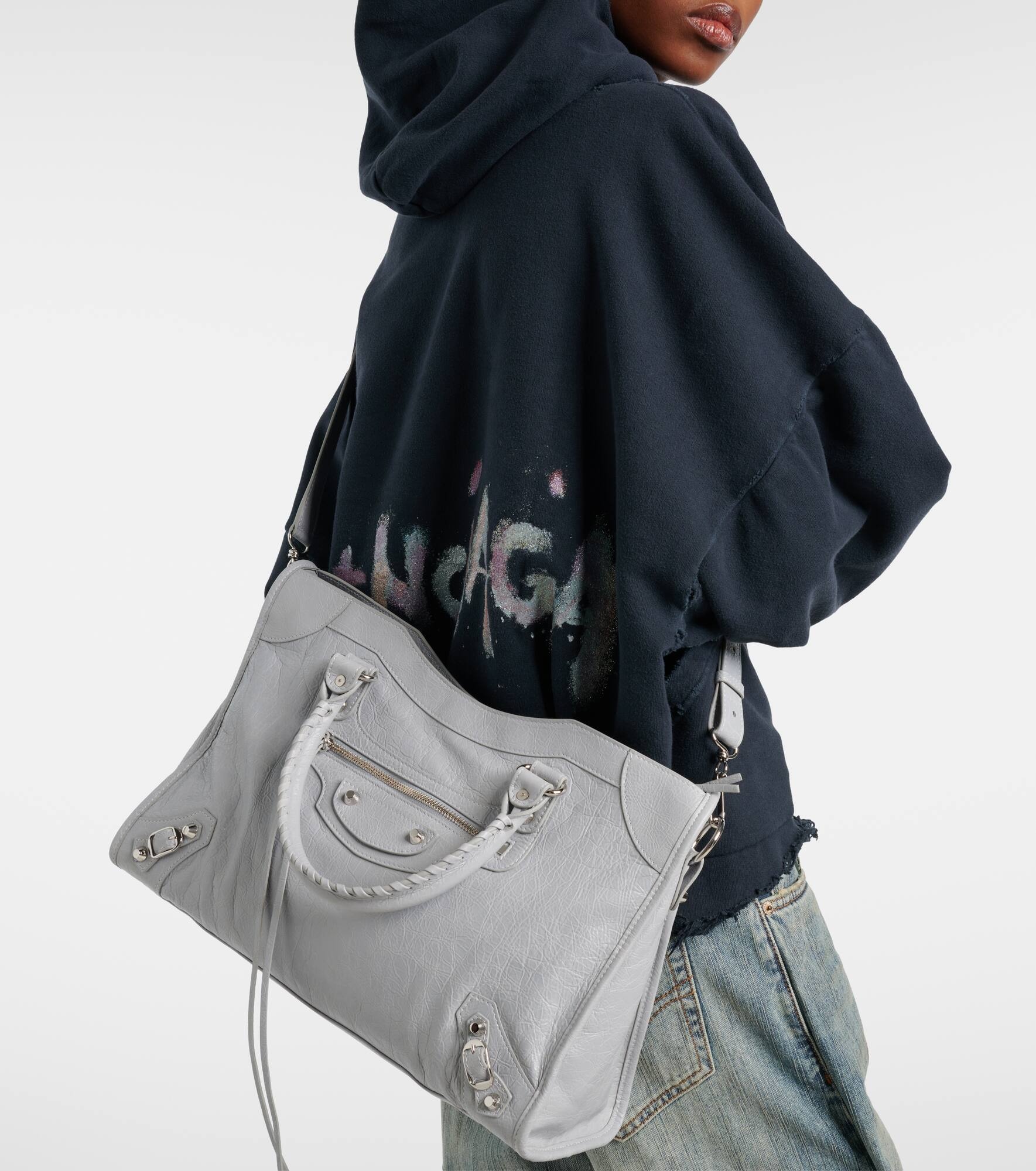 Le City Medium leather tote bag - 2