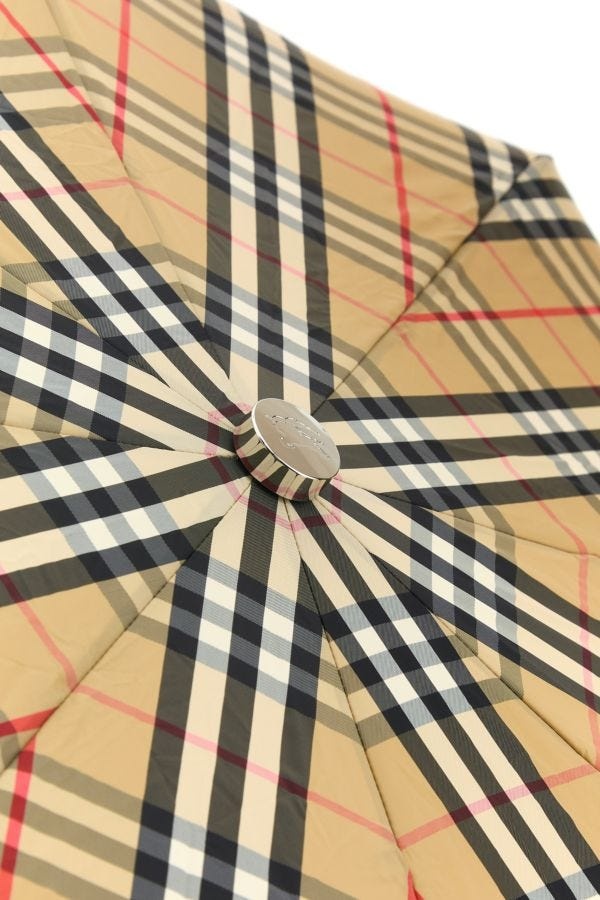 Burberry Unisex Printed Nylon Umbrella - 3