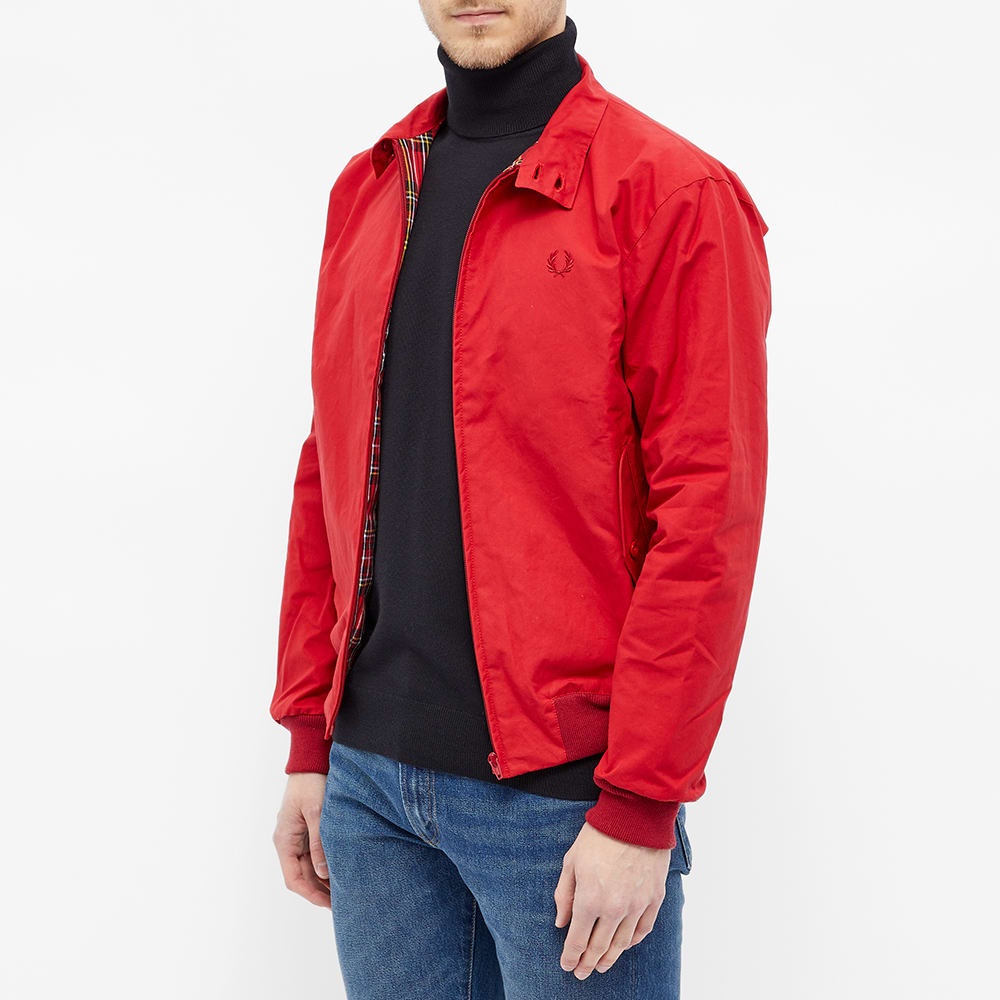 Fred Perry Reissues Made in England Harrington Wax Jacket - 6