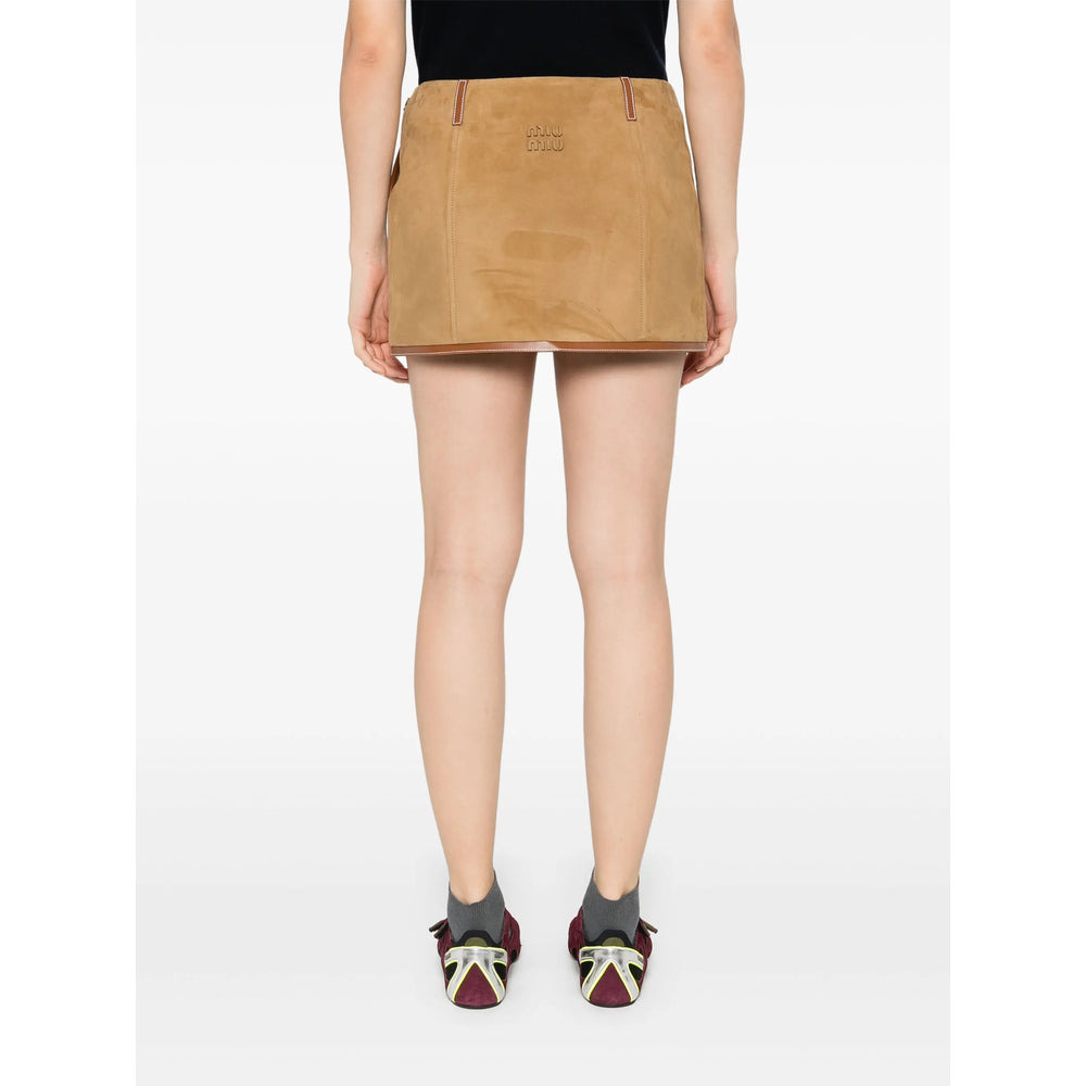 Miu Miu Brown Skirts - Straight Skirts Women - 2