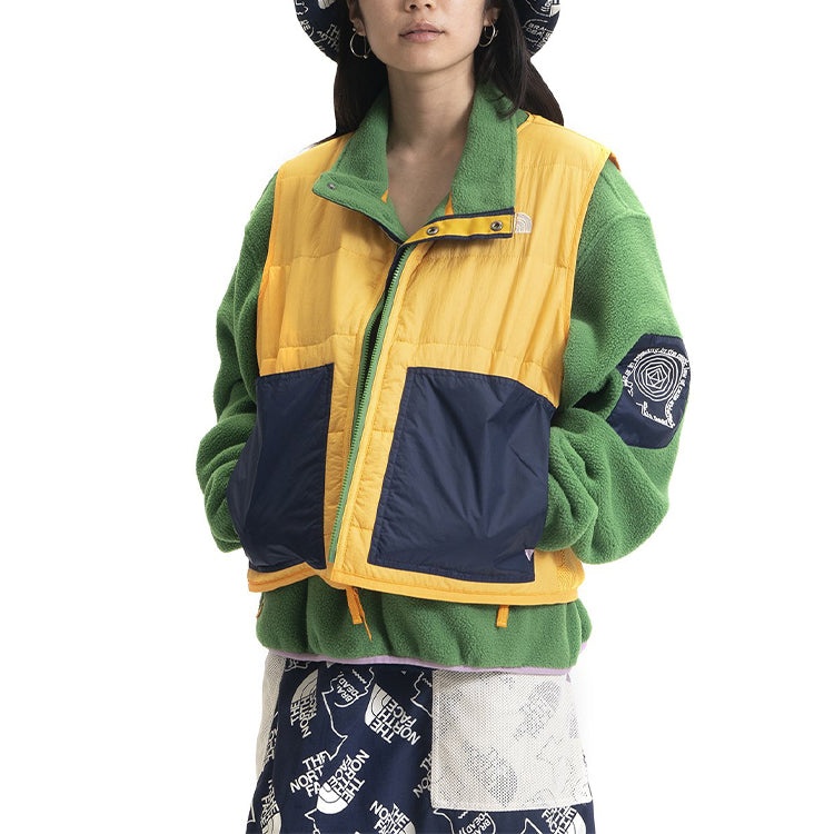 THE NORTH FACE X Brain Dead Puffer Vest 'Yellow' 52BT-70M - 5