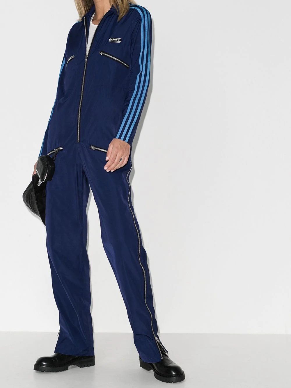 x Lotta Volkova zip-up jumpsuit  - 2