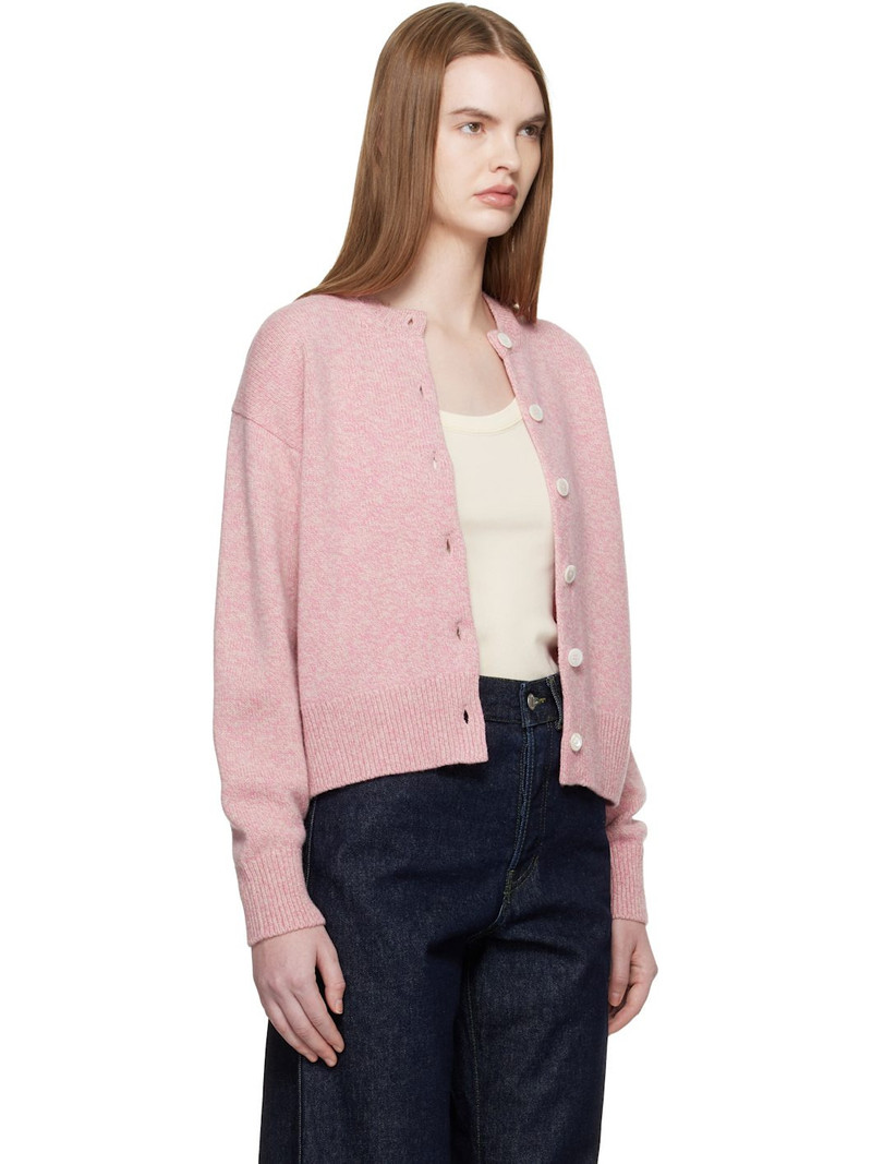 Pink Ada Crewneck Cardigan 2