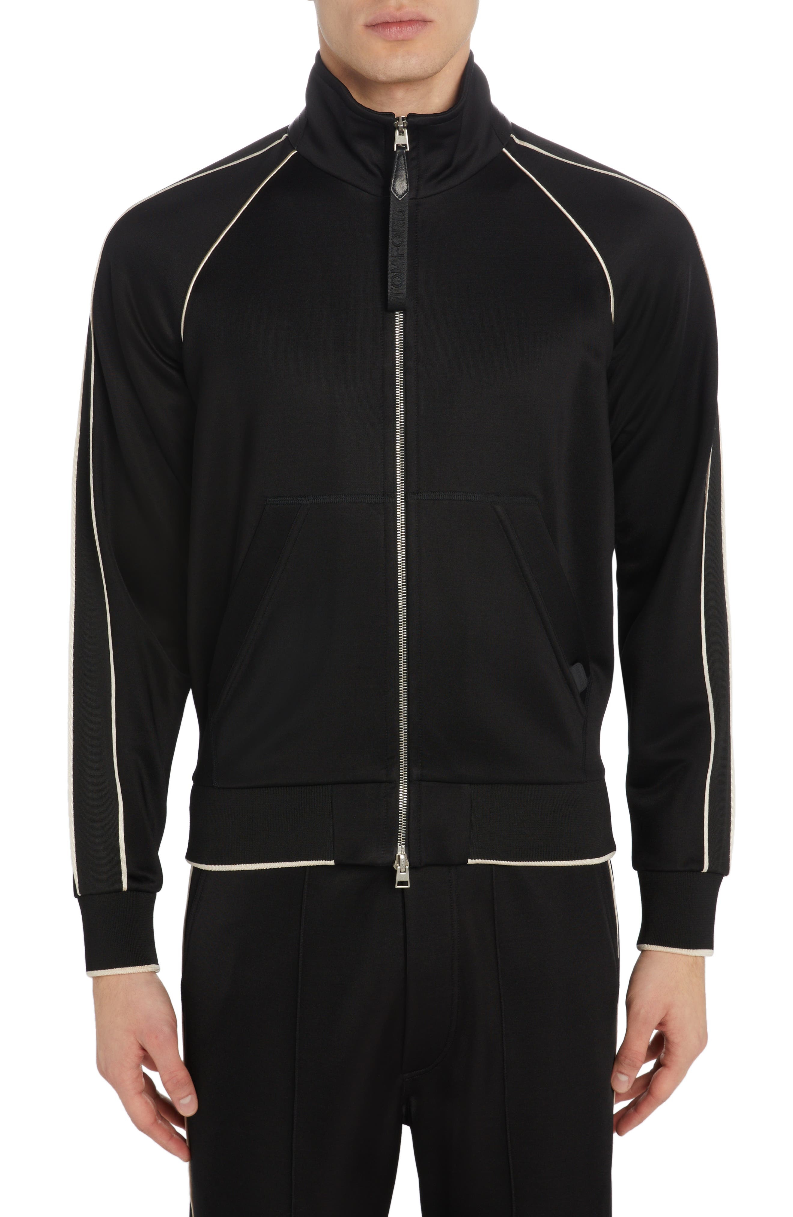 Luxury Stretch Jersey Jacket - 1