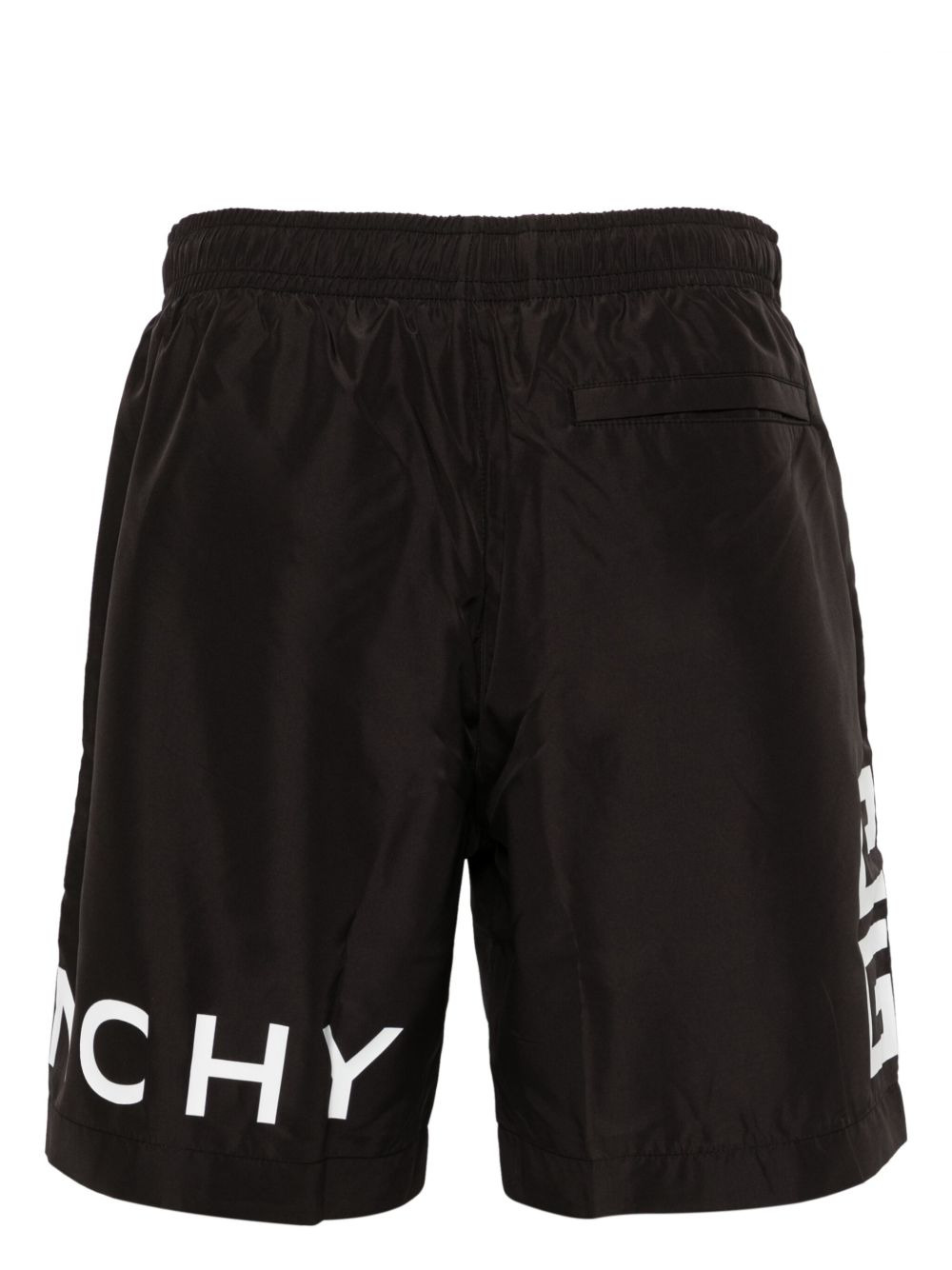 logo-print swim shorts - 2