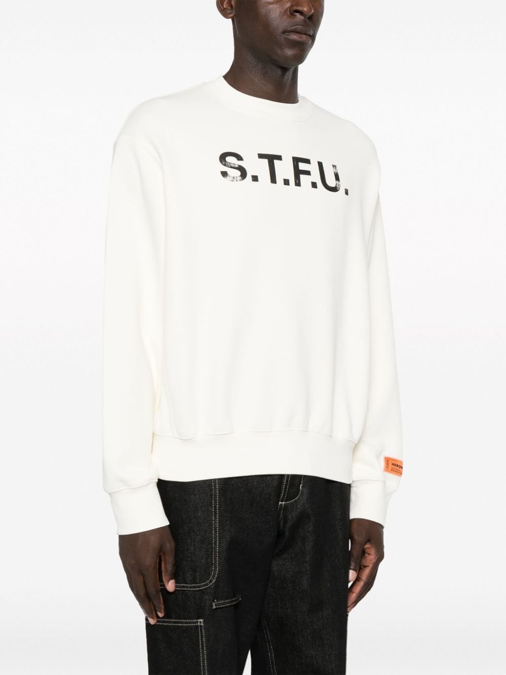 graphic-print crew-neck sweatshirt - 3