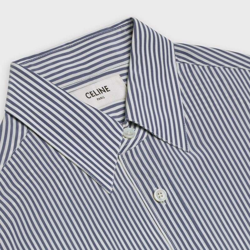 CLASSIC SHIRT IN STRIPED SILK 3