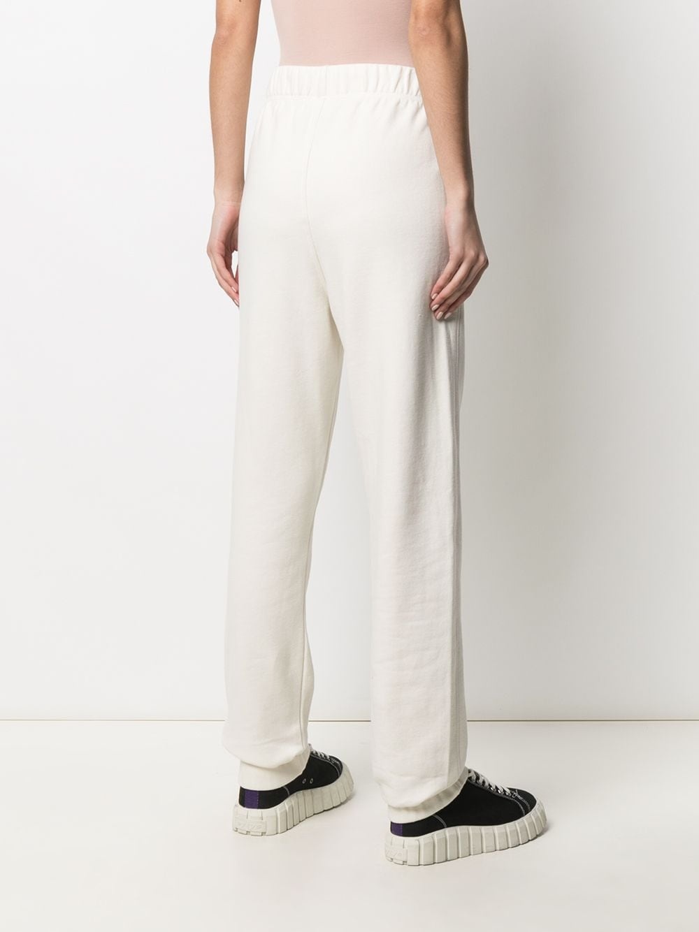 elasticated-waist track pants - 4