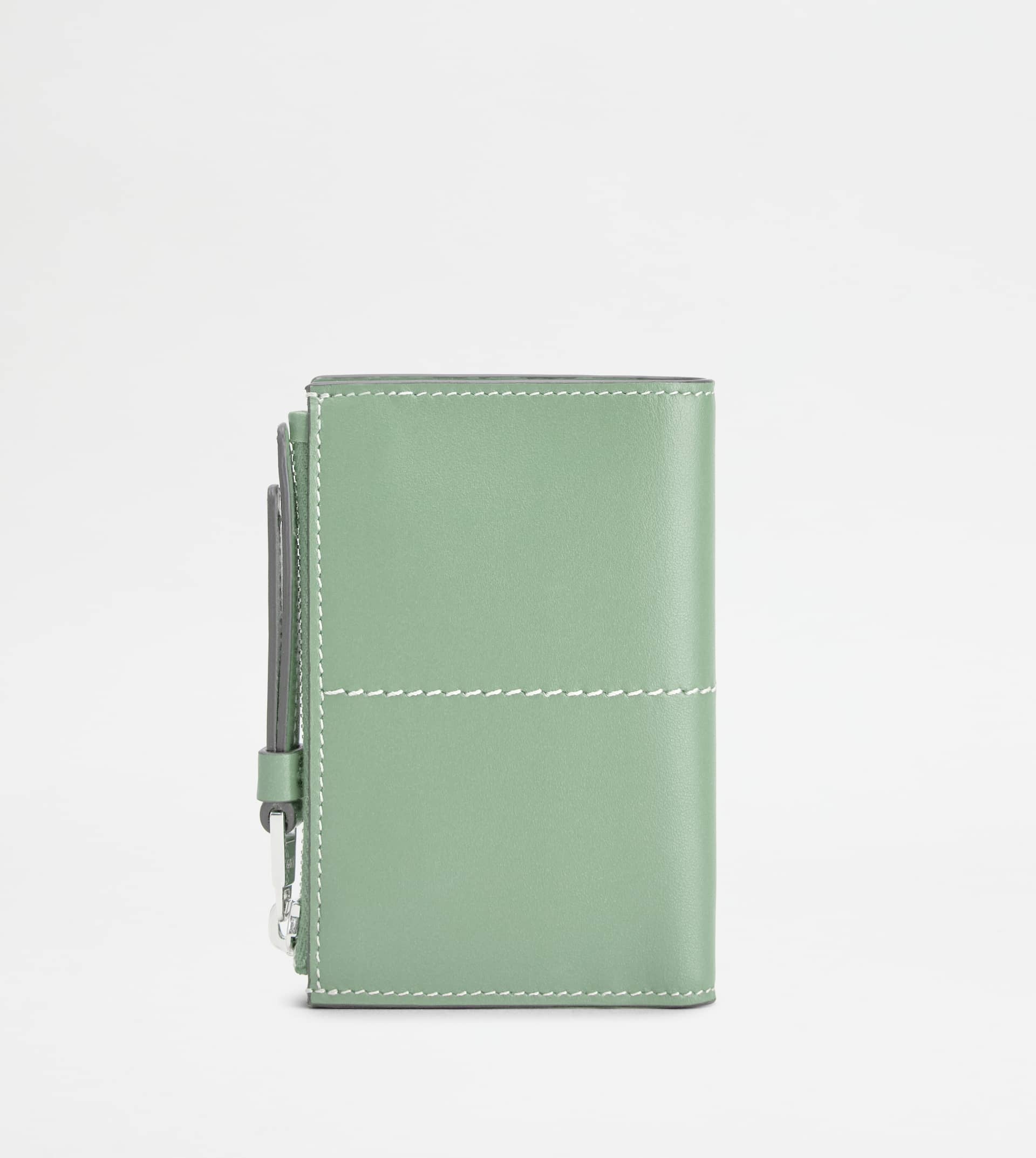 WALLET IN LEATHER - GREEN - 3