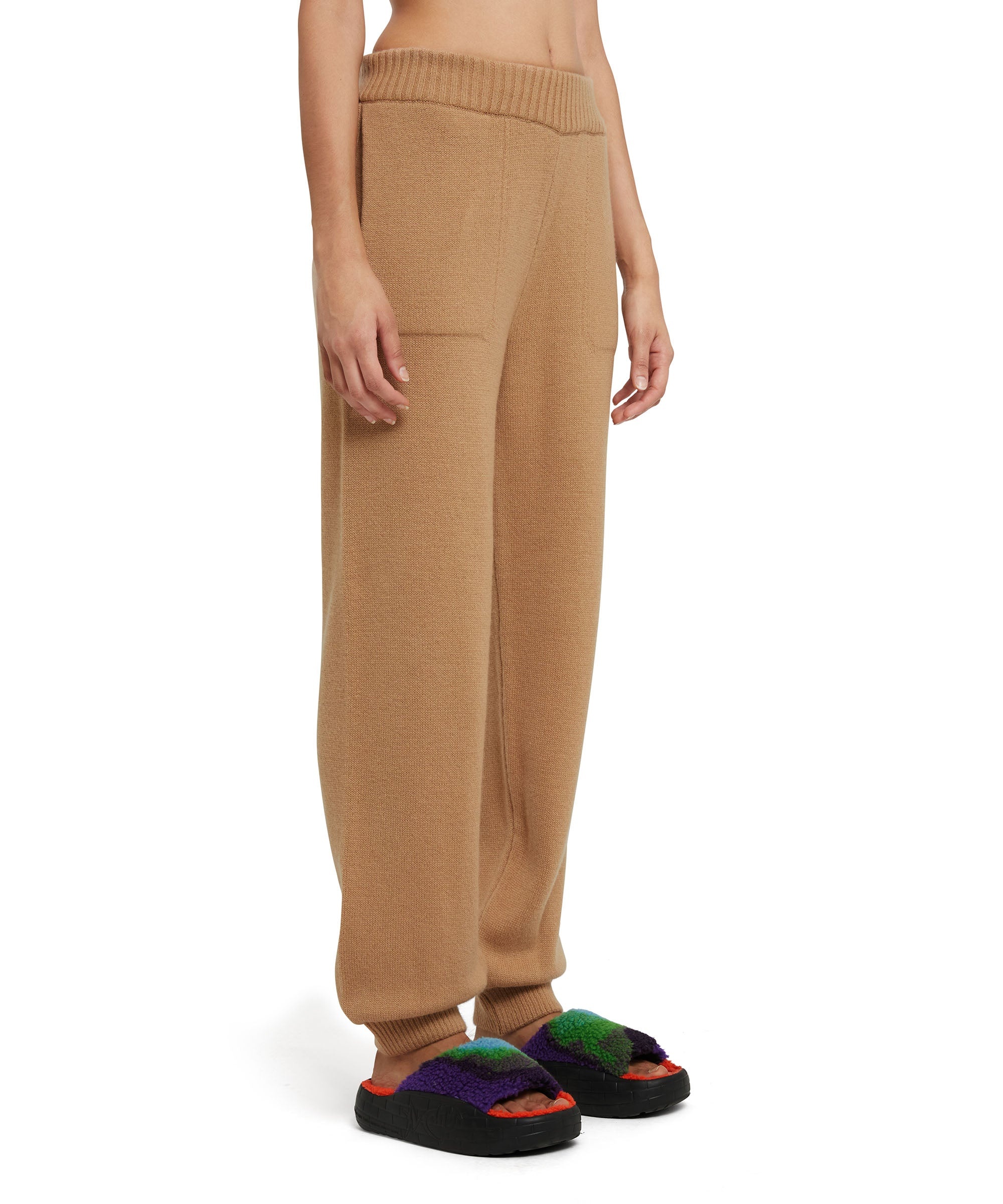 Cashmere blend track pants - 4