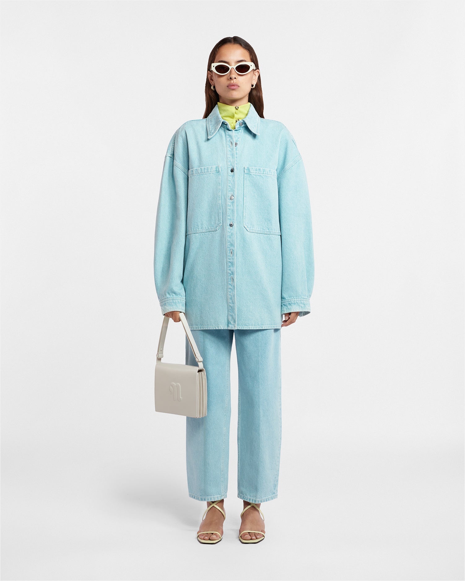 Denim Long-Sleeve Shirt - 2
