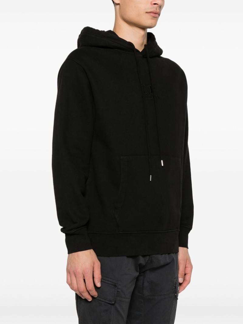 logo fleece hoodie 3