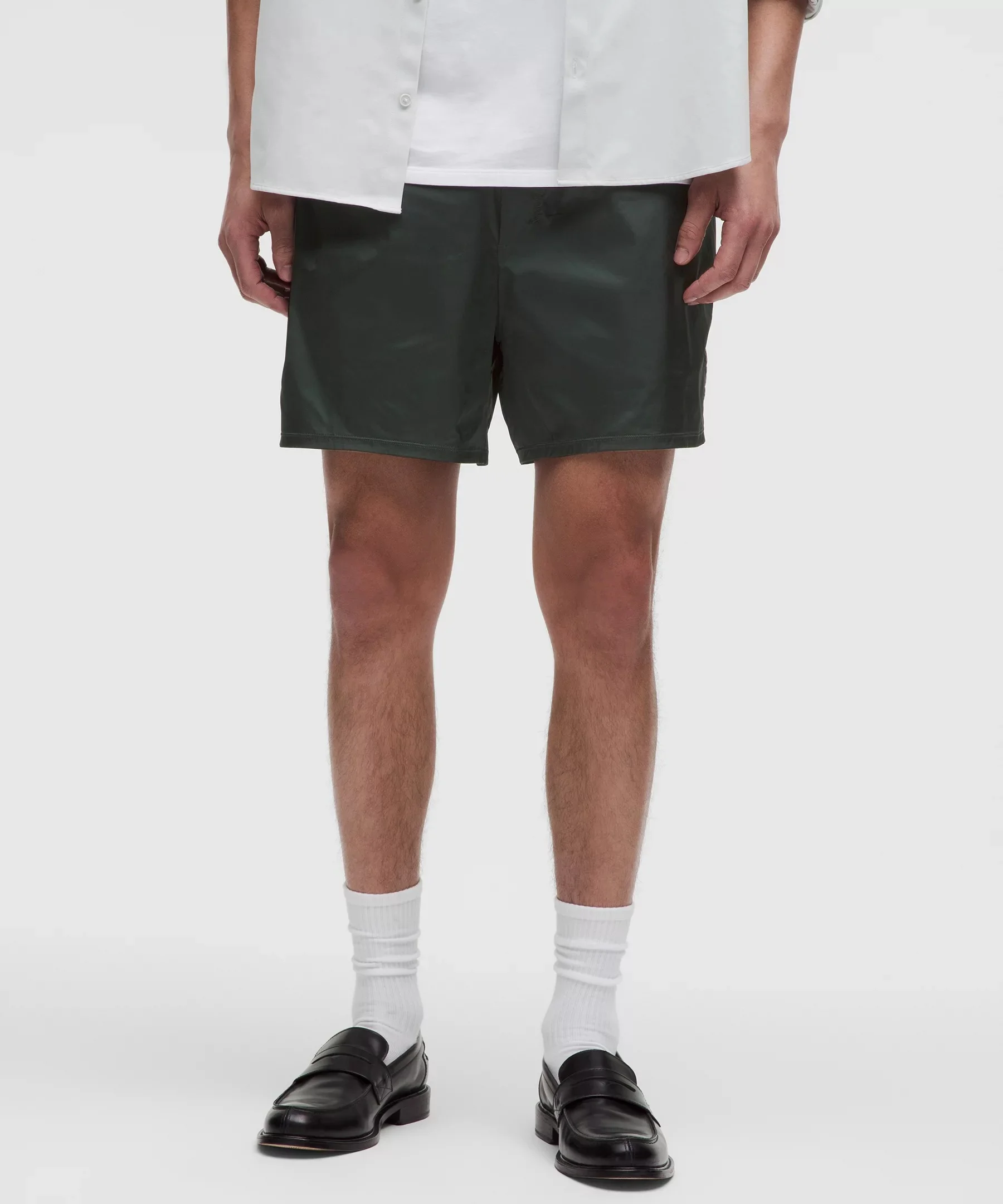 Stretch Satin Nylon Short 5" - 1