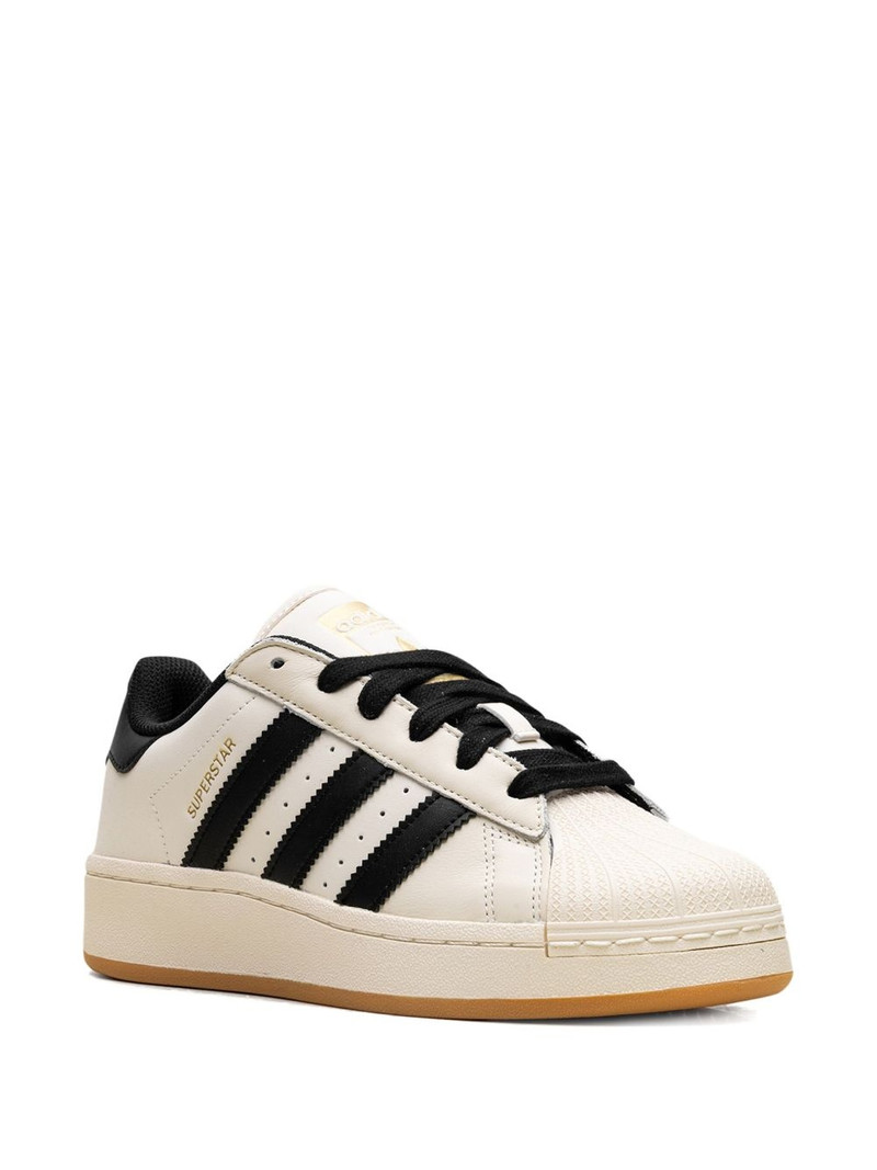 adidas Superstar XLG "Cream White/Core Black/Gum" sneakers outlook