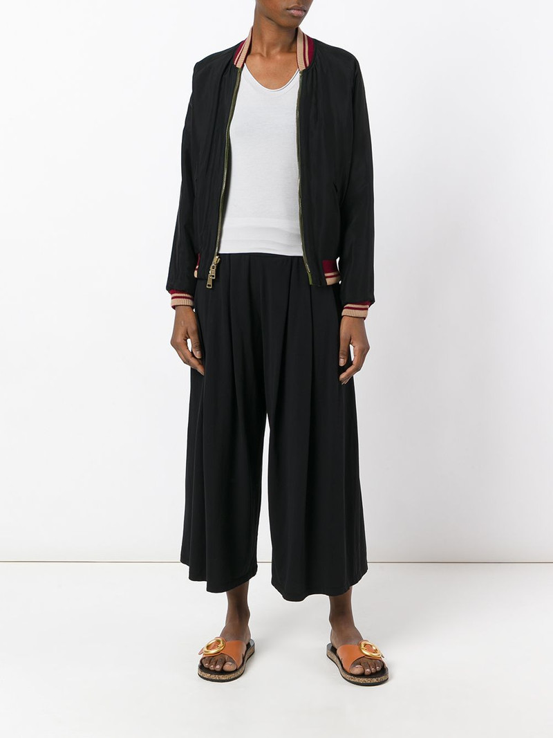 LABO.ART pleated crop trousers outlook