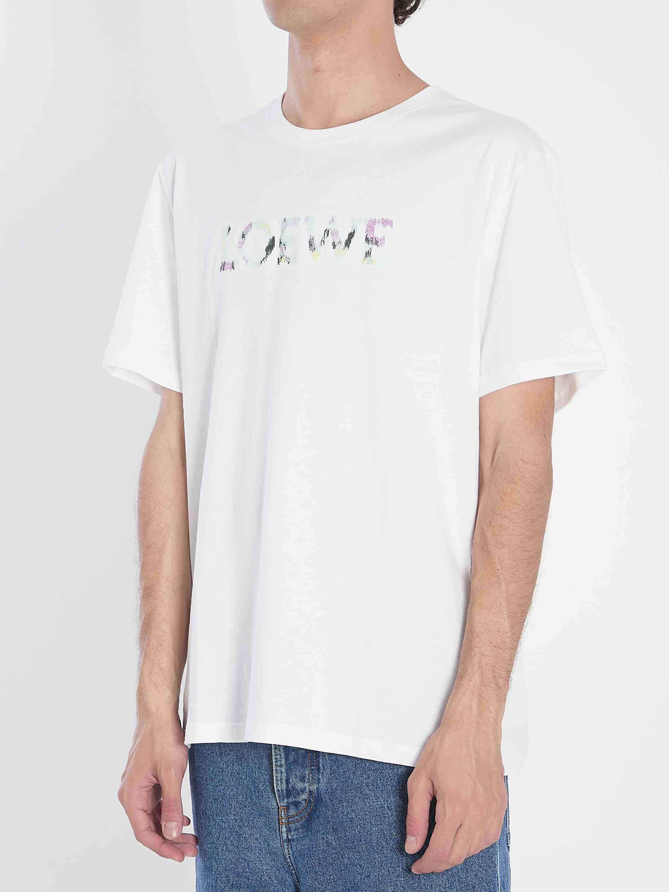 Loewe Men Relaxed-Fit Cotton T-Shirt - 2