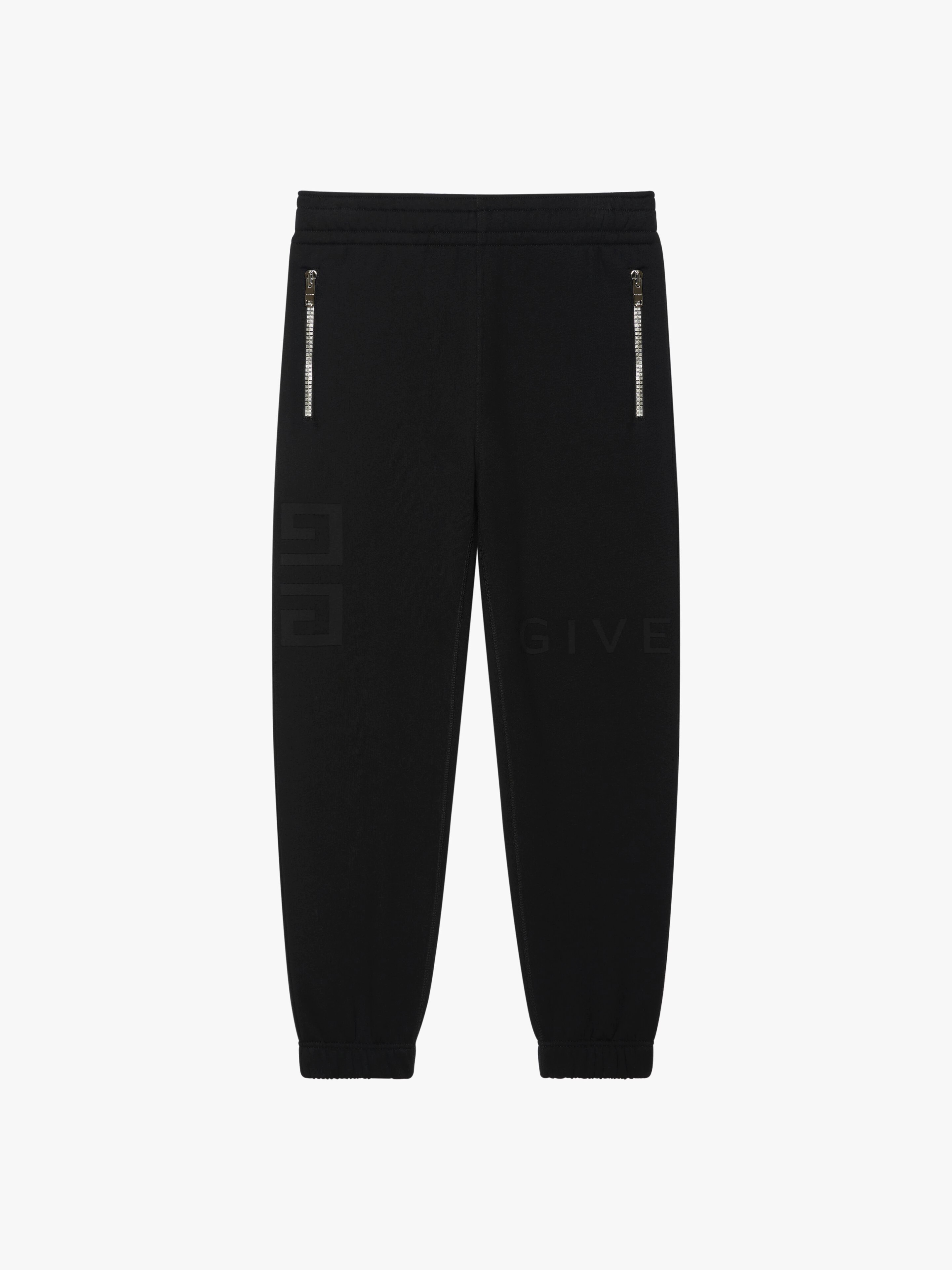 SLIM FIT JOGGER PANTS IN GIVENCHY 4G FELPA - 1