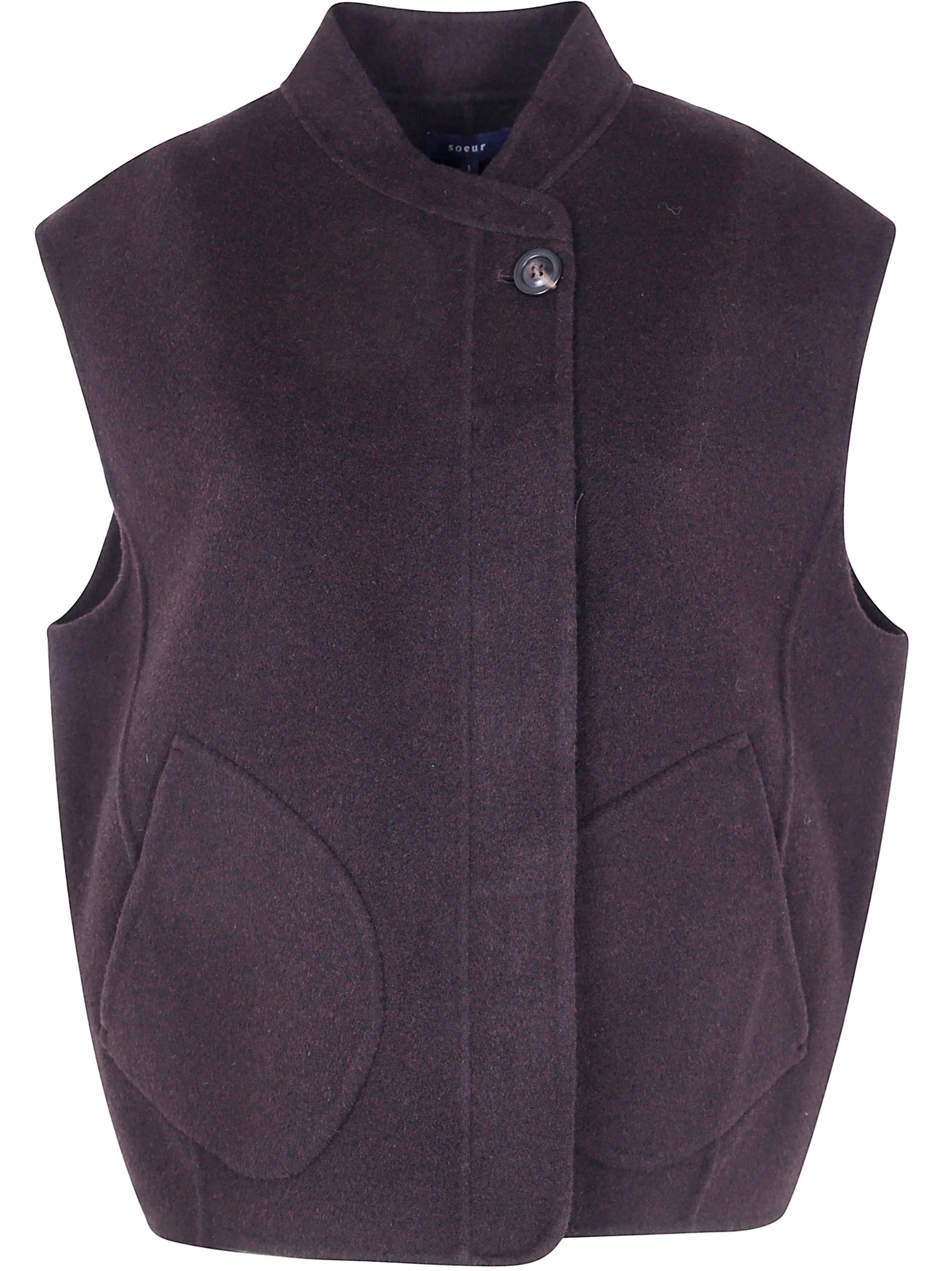 Gilet Double Faced Wool "Adeline" - 1