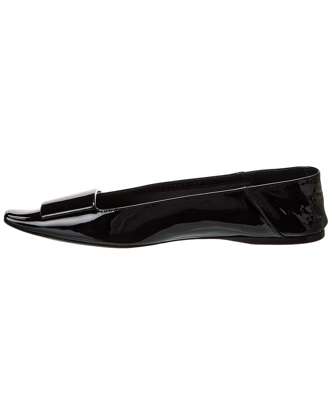 Saint Laurent Poppy Patent Ballerina Flat - 2
