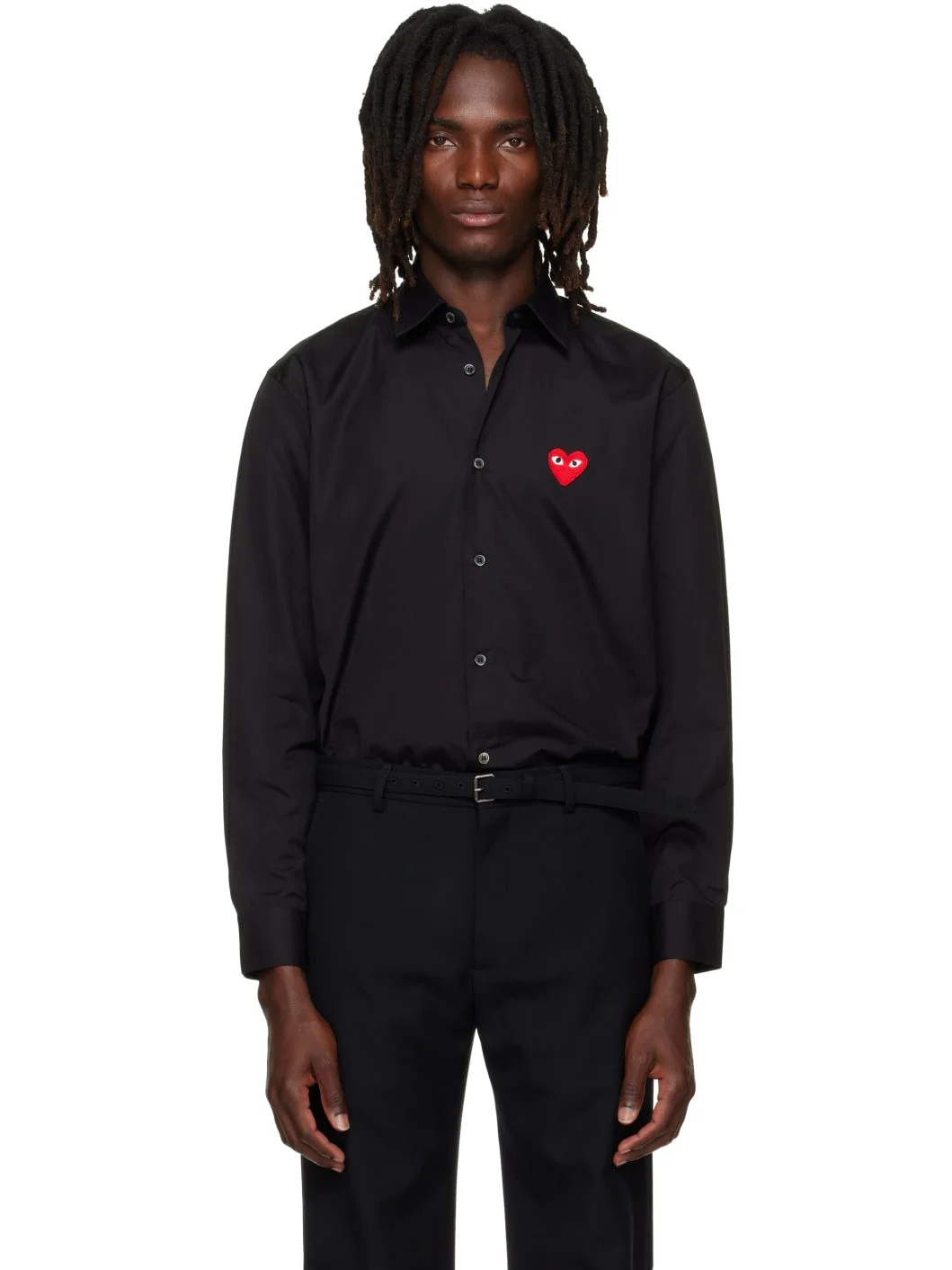 Black Heart Emblem Shirt - 1