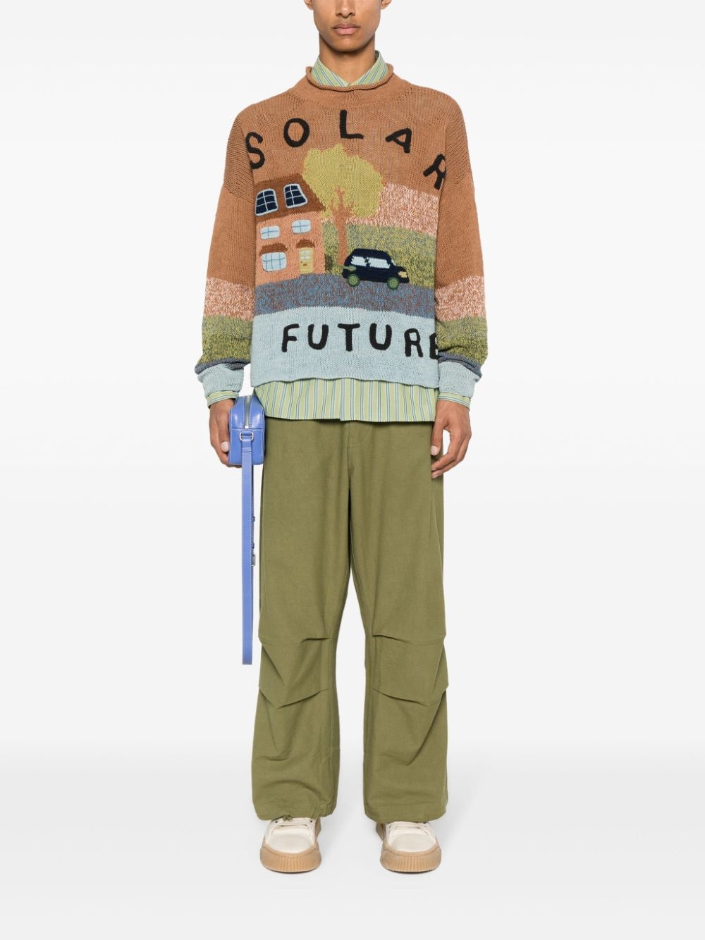 Twinsun Solar Future-motif jumper - 3