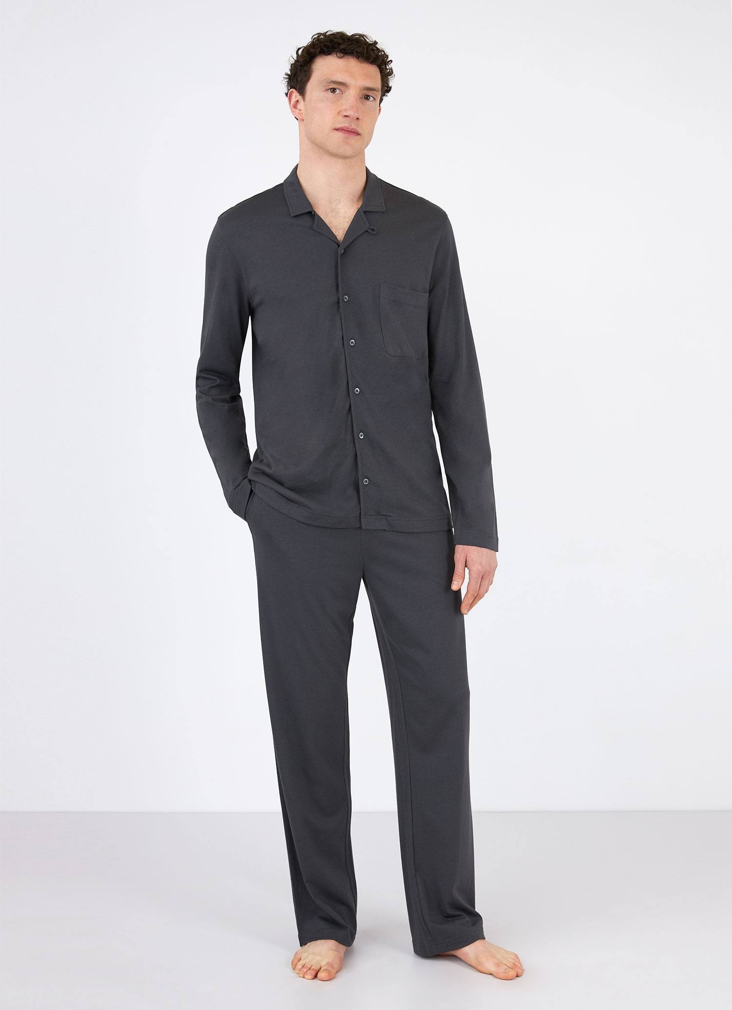 Cotton Modal Pyjama Shirt - 3