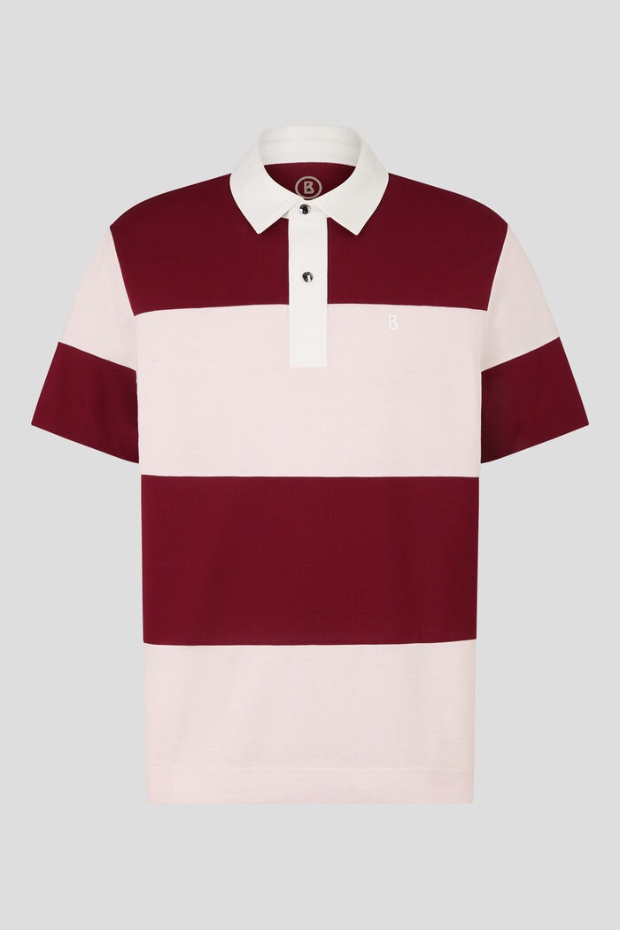 Lagos Polo shirt in Wine red/Rosé - 1