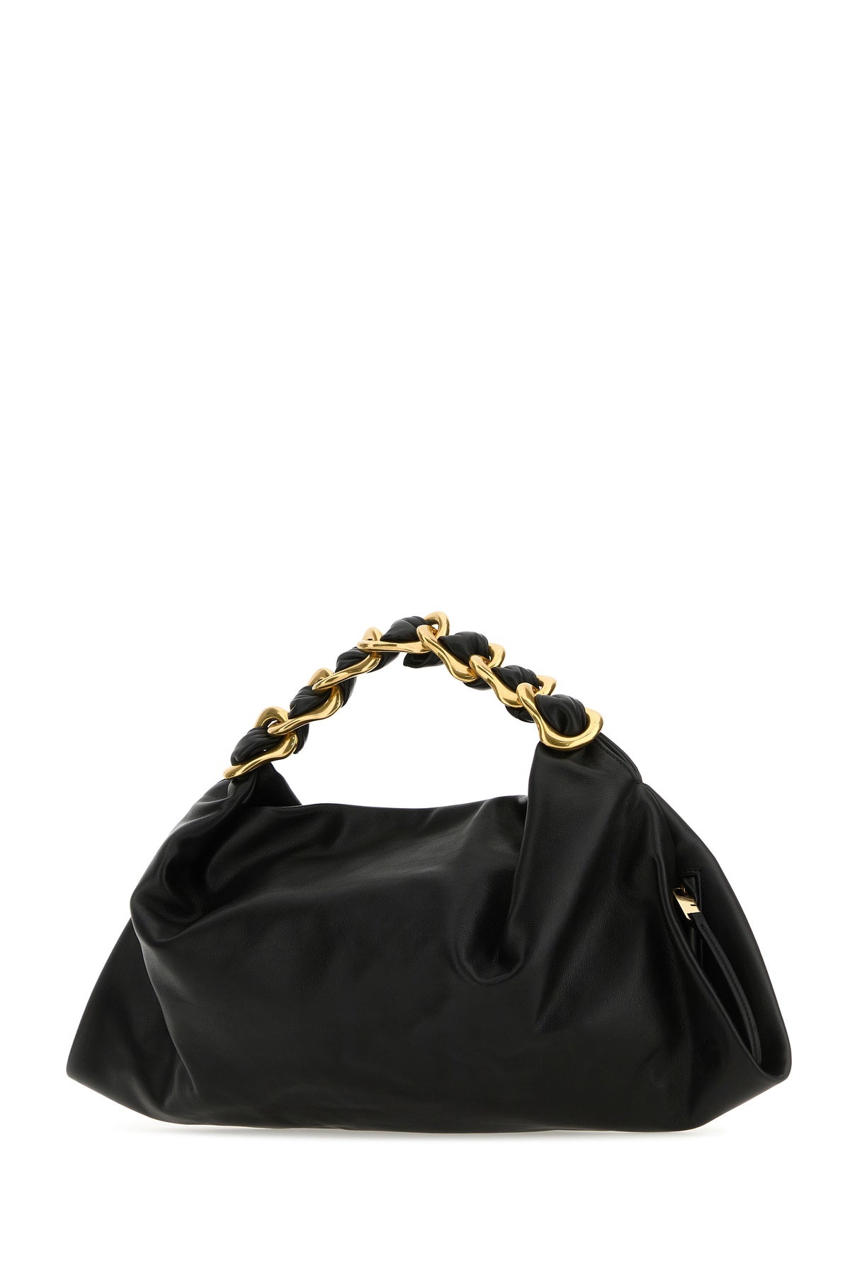 Black leather medium Swan handbag - 2