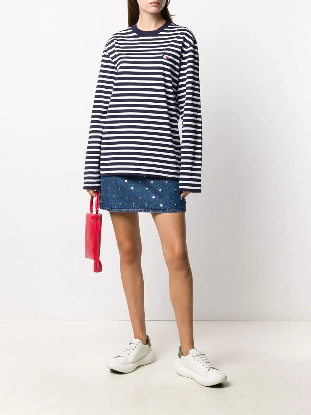 striped long-sleeve T-shirt - 3