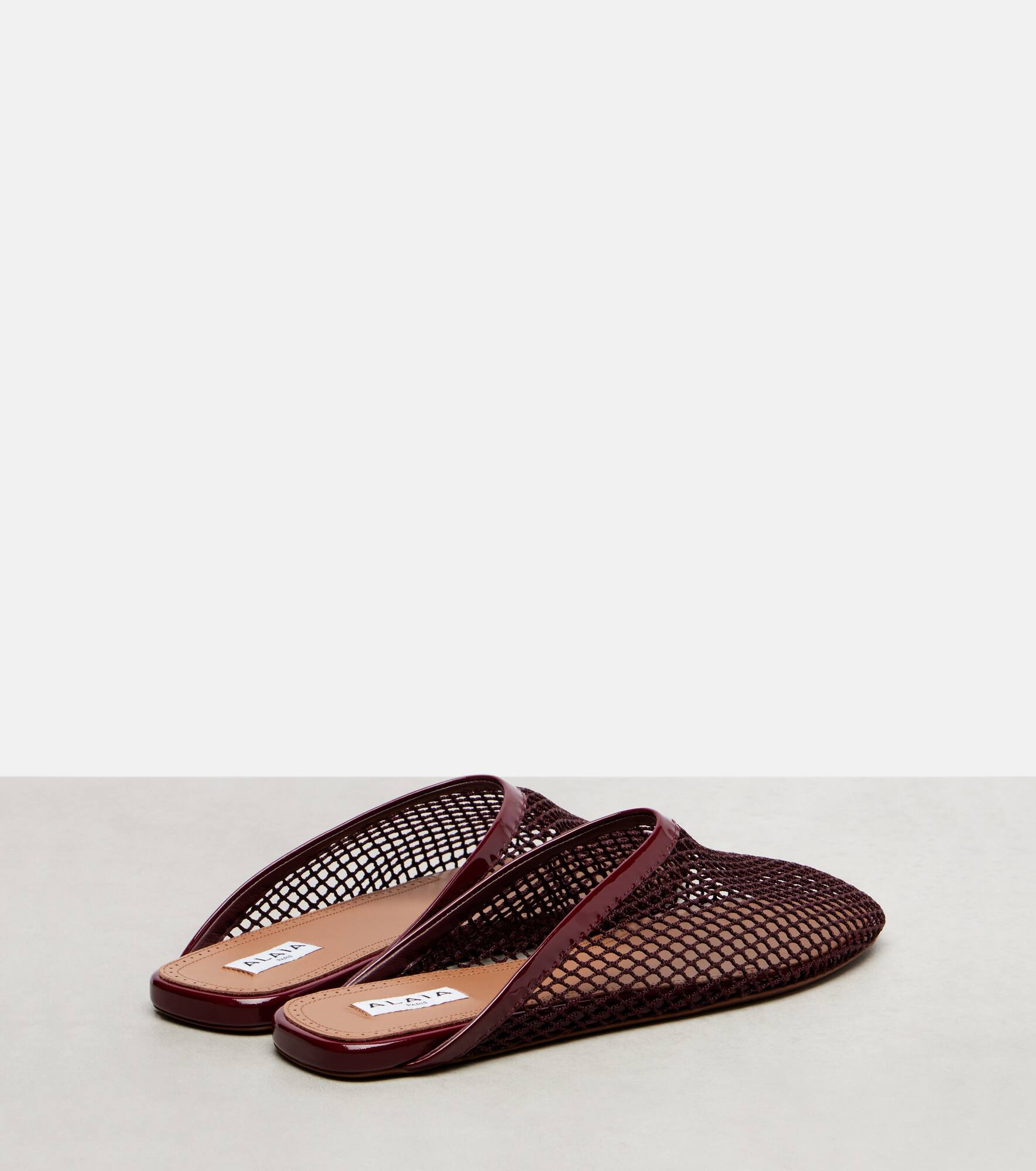 Fishnet mules - 2