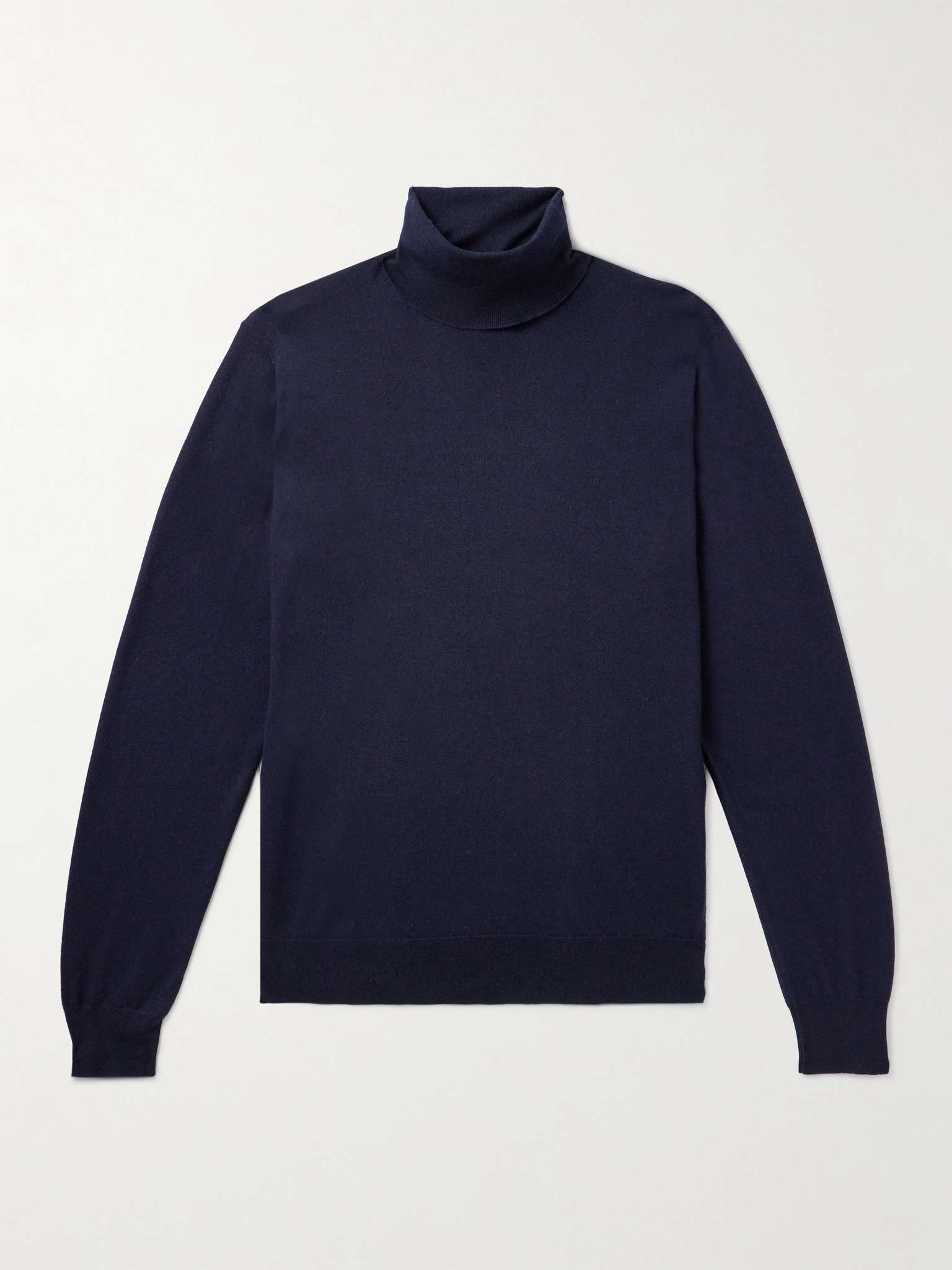 Slim-Fit Cashmere Rollneck Sweater - 1