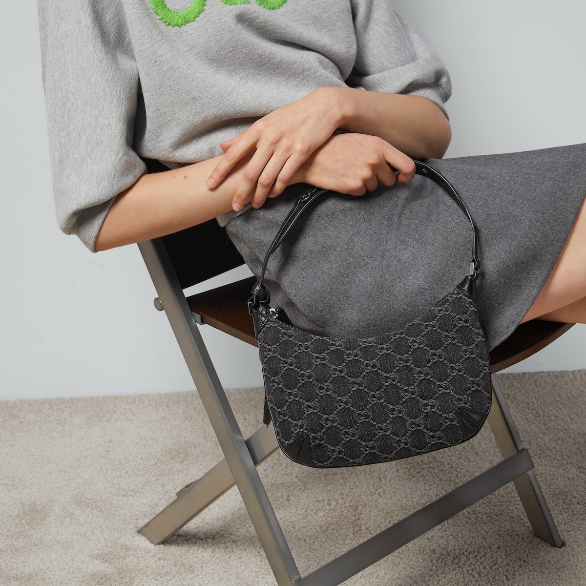 GUCCI Gucci Horsebit Slim small shoulder bag | REVERSIBLE