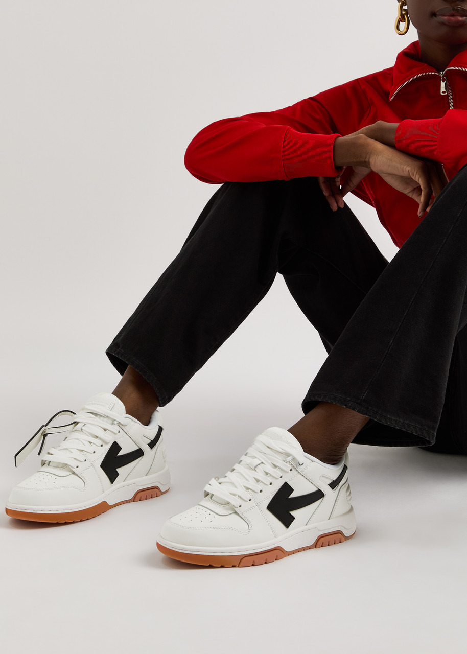 Off-white Out Of Office Leather Sneakers - 5